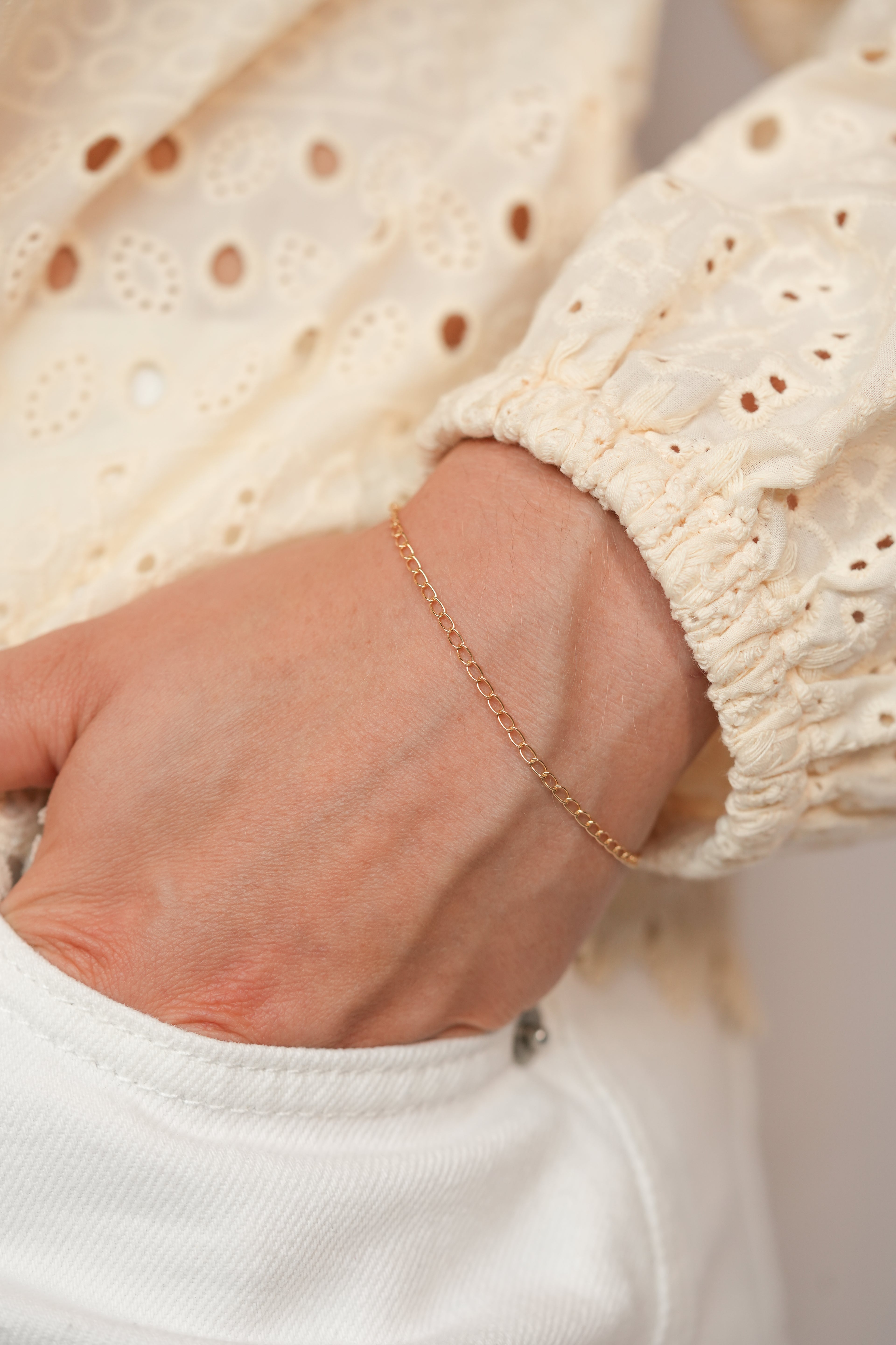The Classic Cut Bracelet - 14K Solid Yellow Gold
