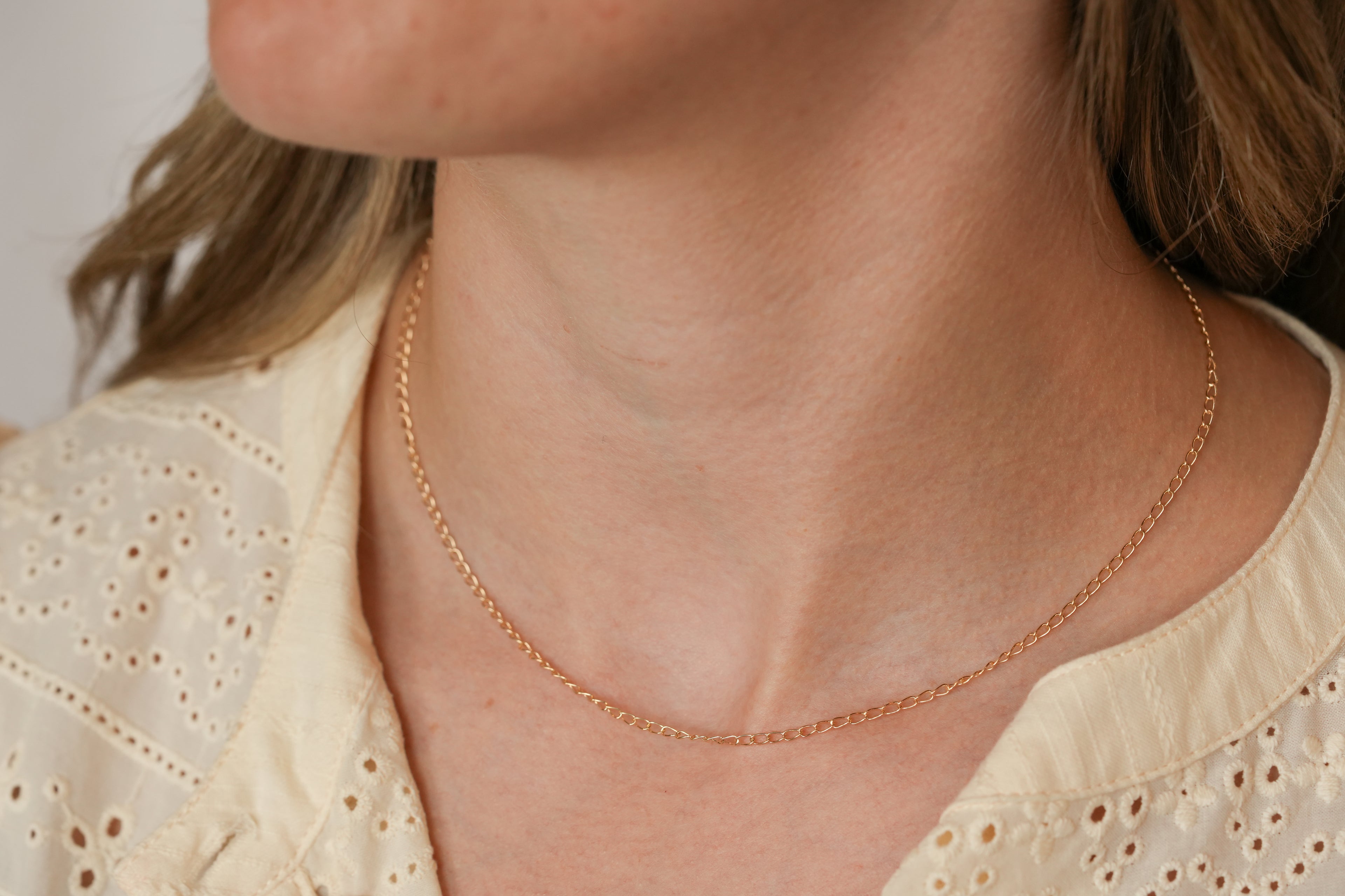 The Classic Cut Necklace - 14K Solid Yellow Gold