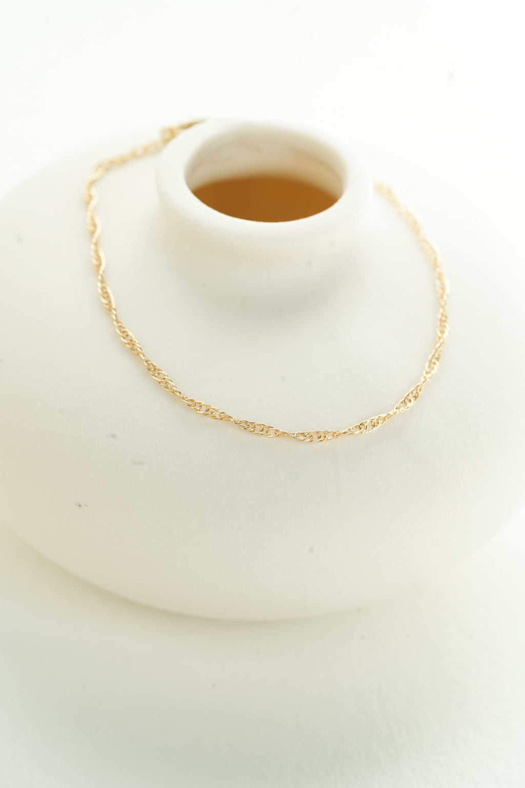 The Double Rope Bracelet - 14K Solid Yellow Gold