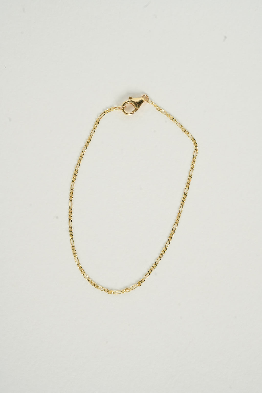 The Figaro Bracelet - 14K Solid Yellow Gold