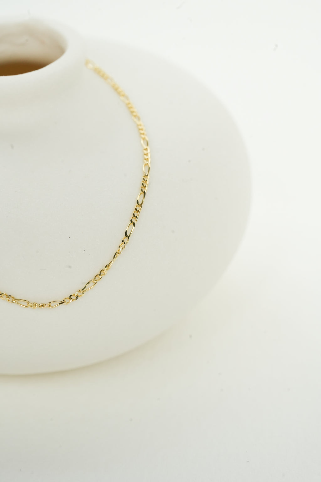 The Figaro Bracelet - 14K Solid Yellow Gold