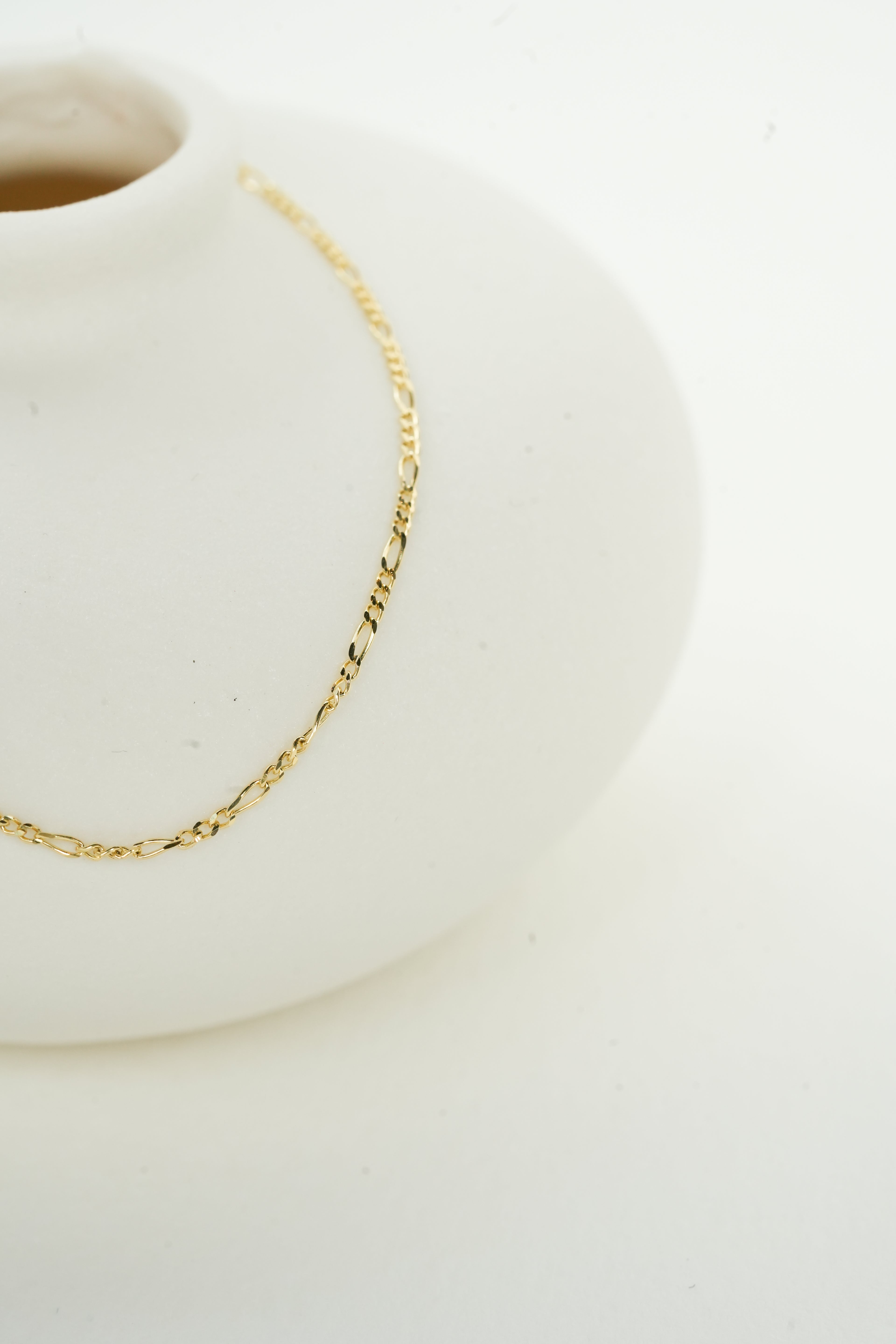 The Figaro Bracelet - 14K Solid Yellow Gold