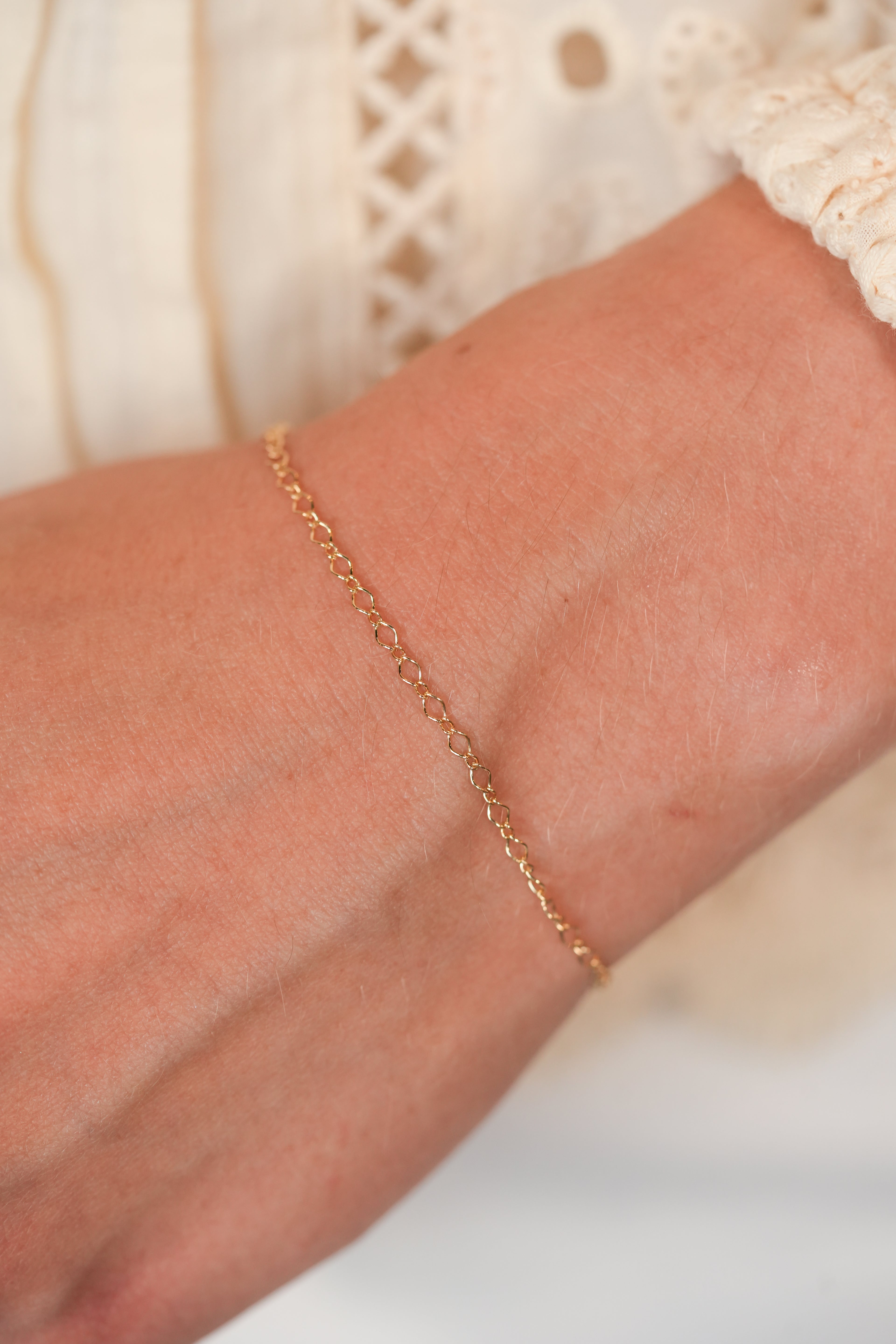 The Long & Short Bracelet - 14K Solid Yellow Gold