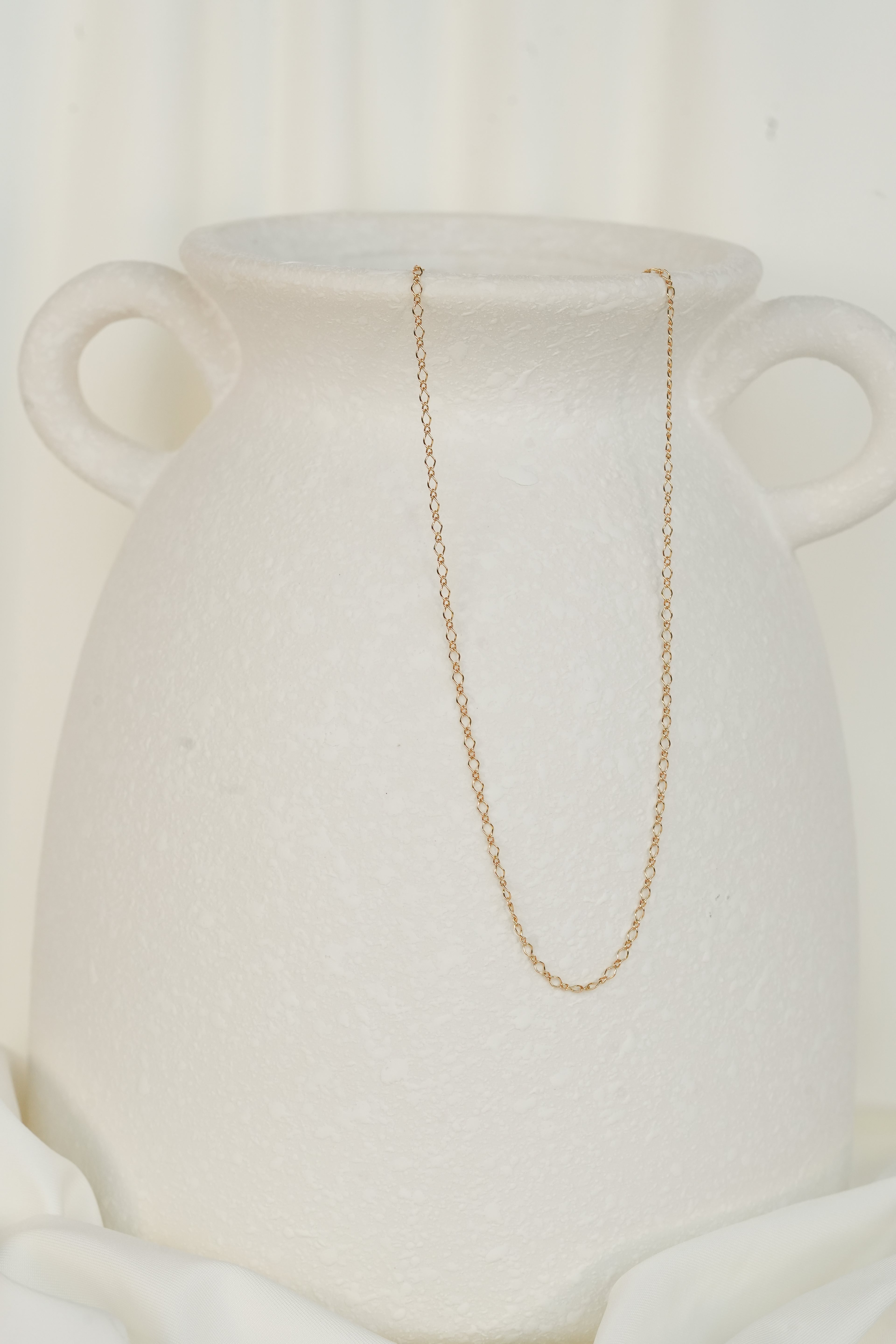 The Long & Short Necklace - 14K Solid Yellow Gold