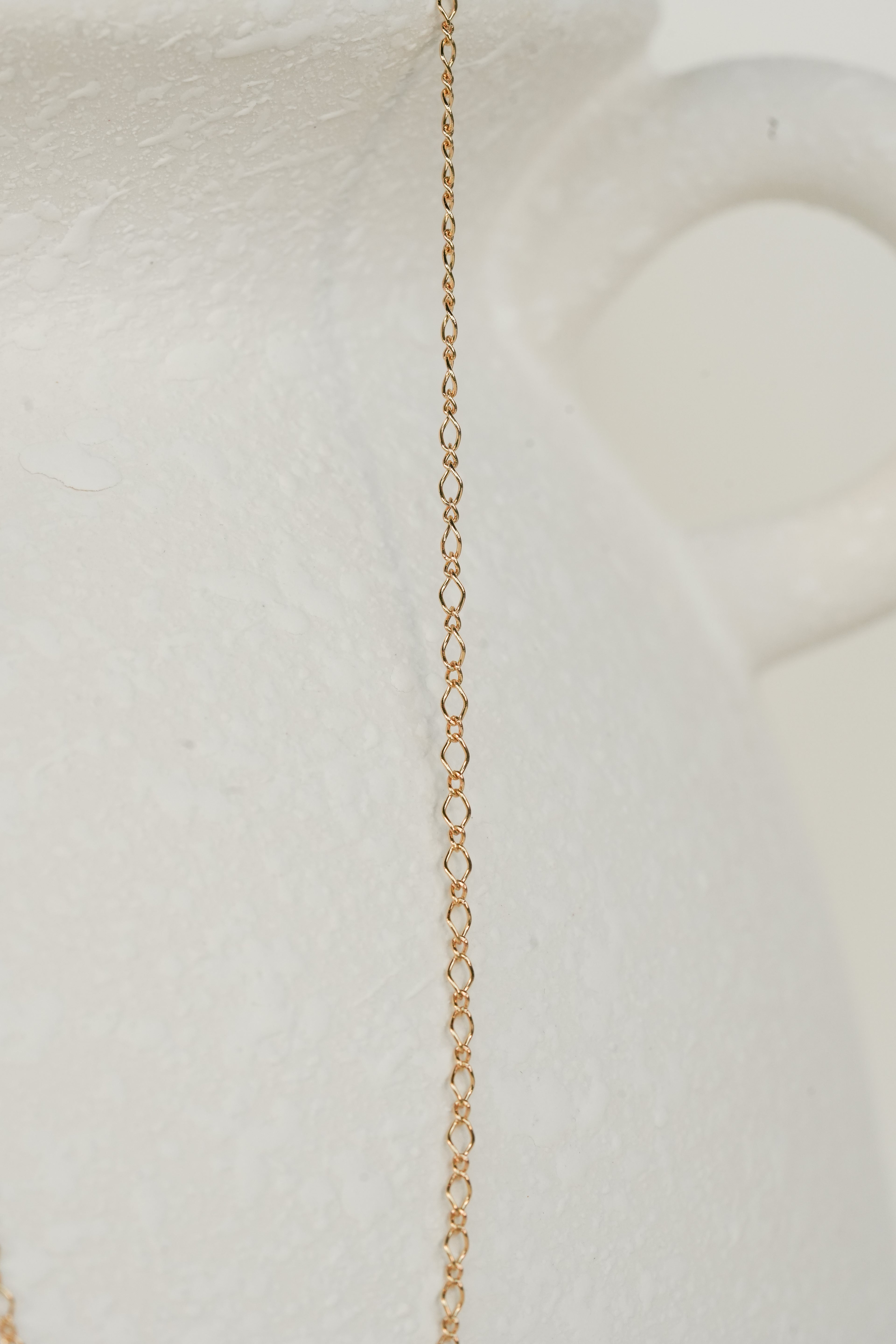 The Long & Short Necklace - 14K Solid Yellow Gold