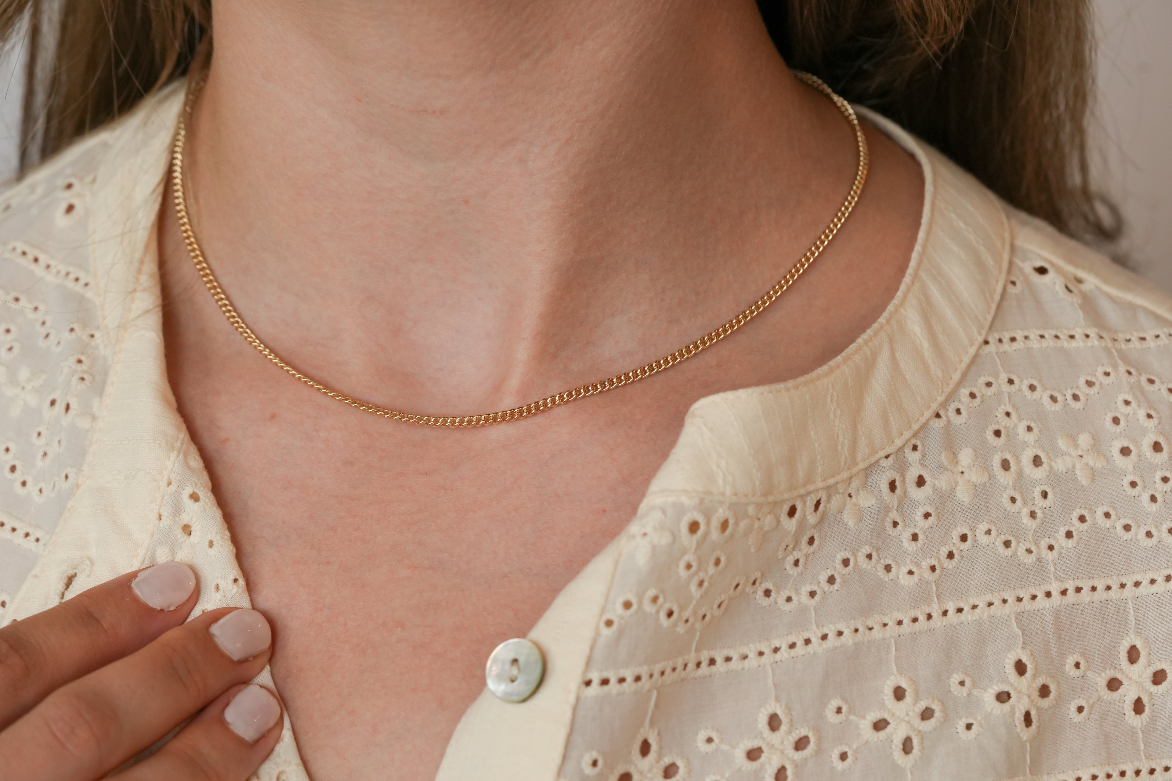 The Verona Necklace - 14K Solid Yellow Gold