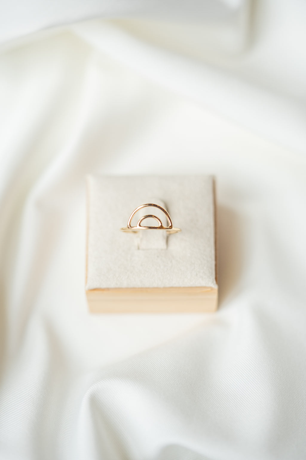 Double Arch Ring - 14K Gold Filled