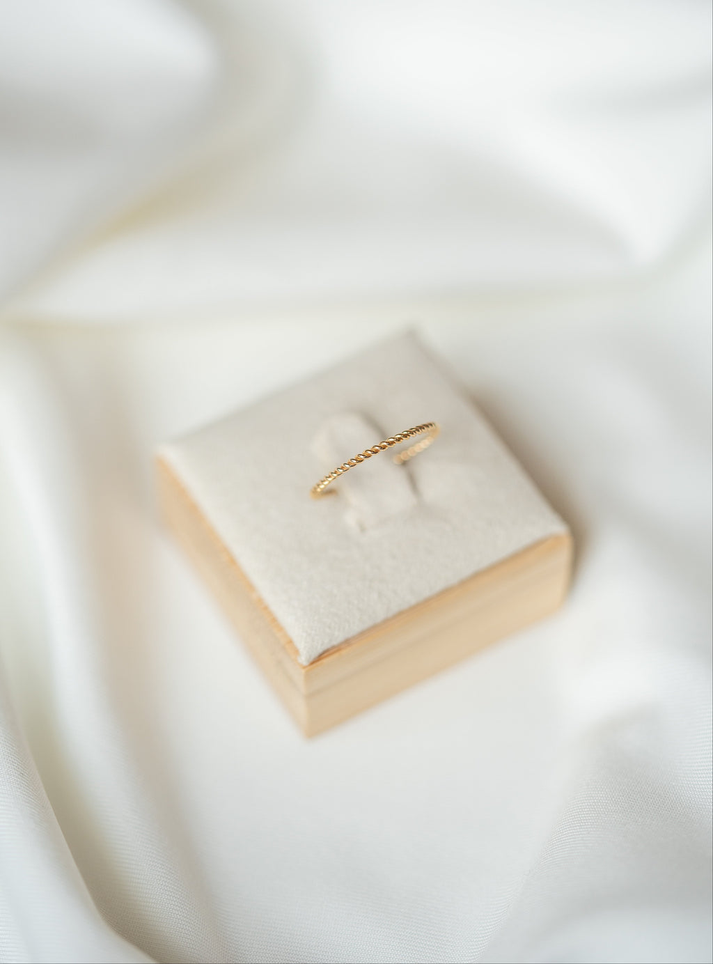 Twist Wire Stackable Ring - 14K Gold Filled