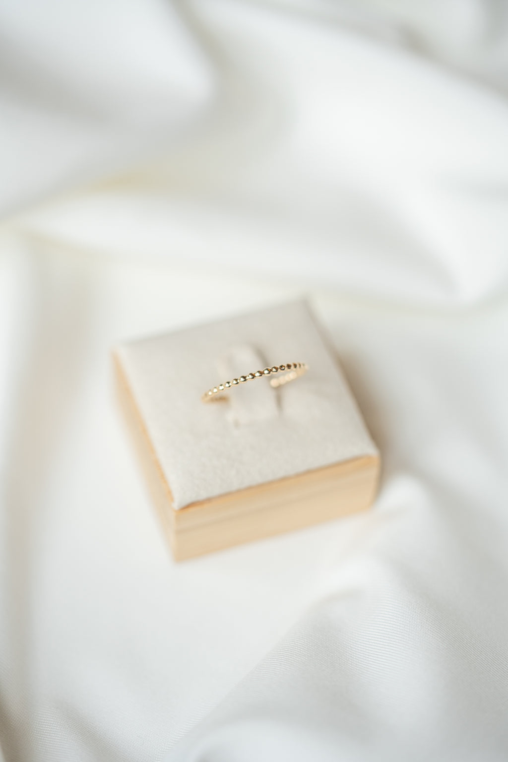 Thin Beaded Ring
