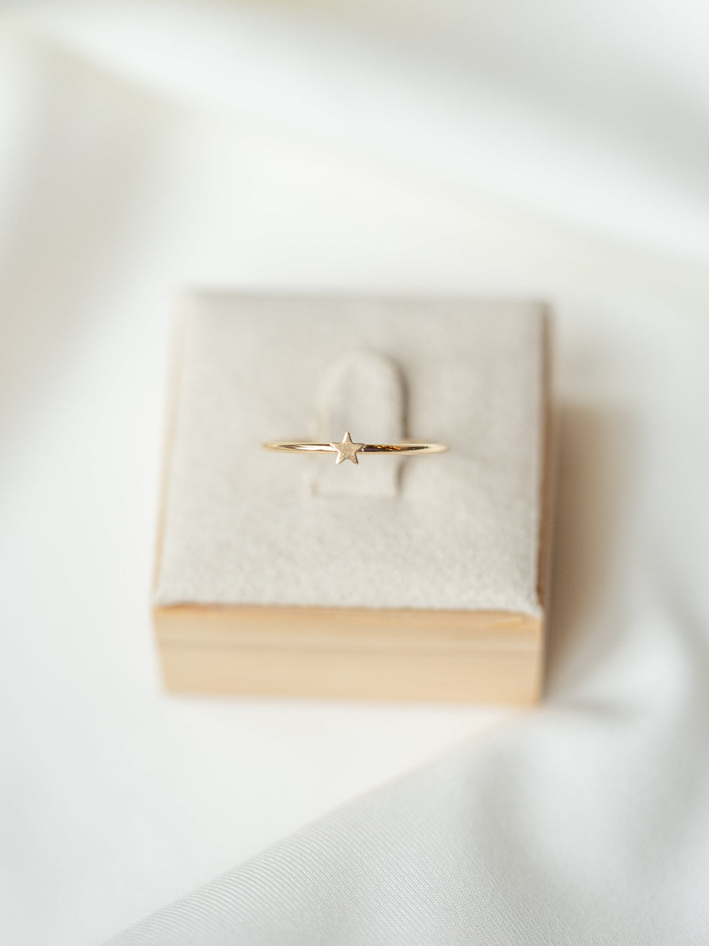 Star Accent Ring - 14K Gold Filled