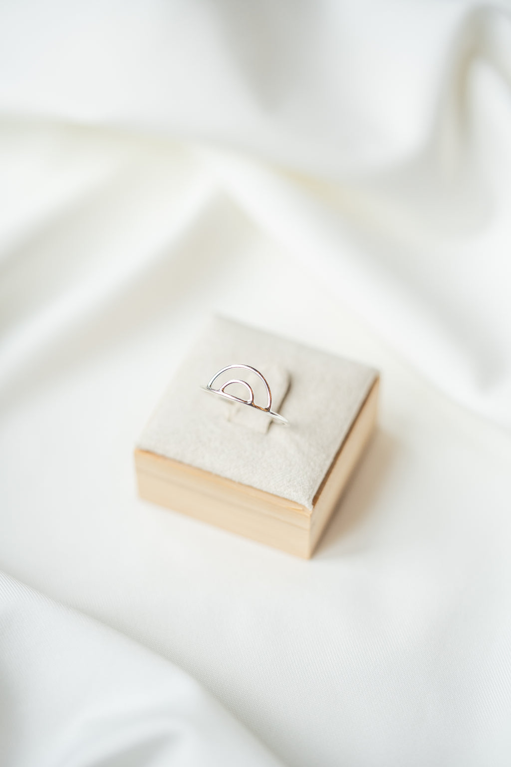 Double Arch Ring - Sterling Silver