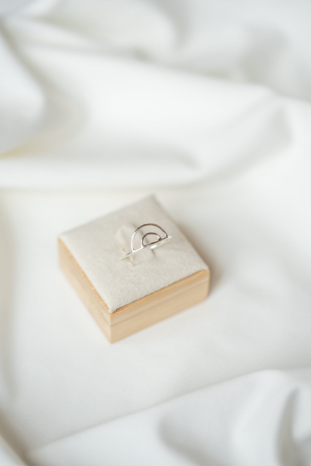 Double Arch Ring - Sterling Silver