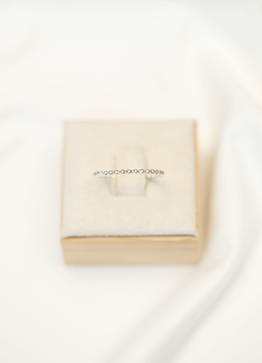 Thin Beaded Ring
