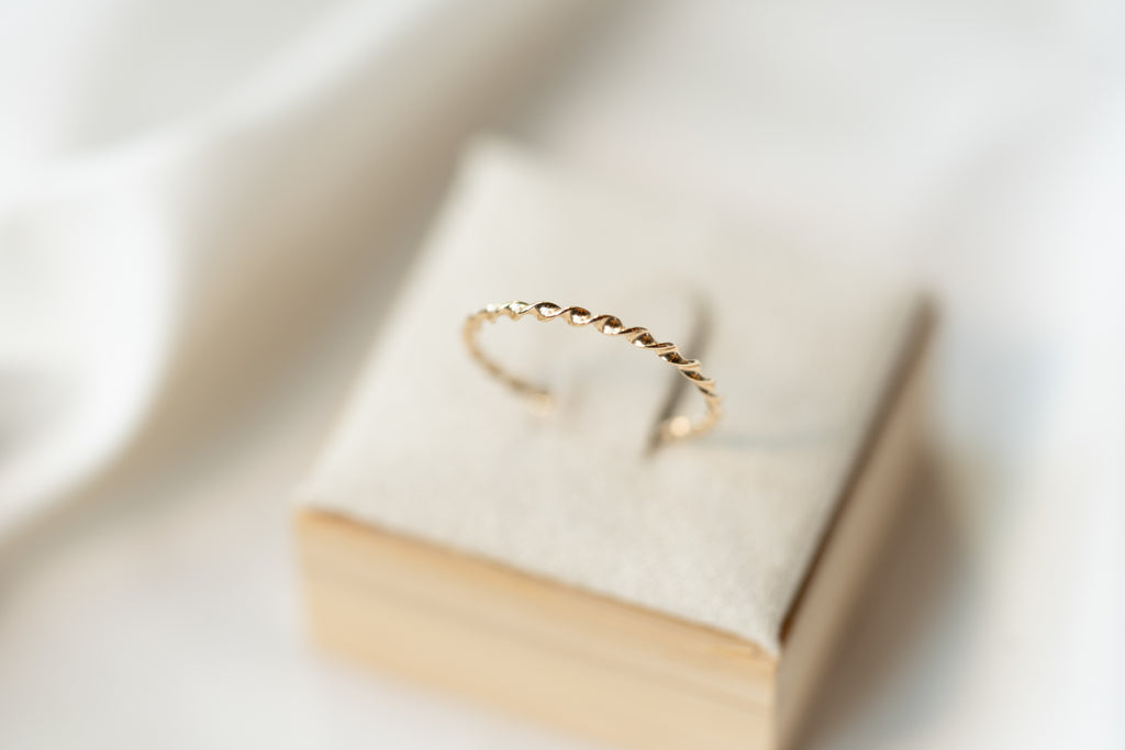 Twist Stackable Ring
