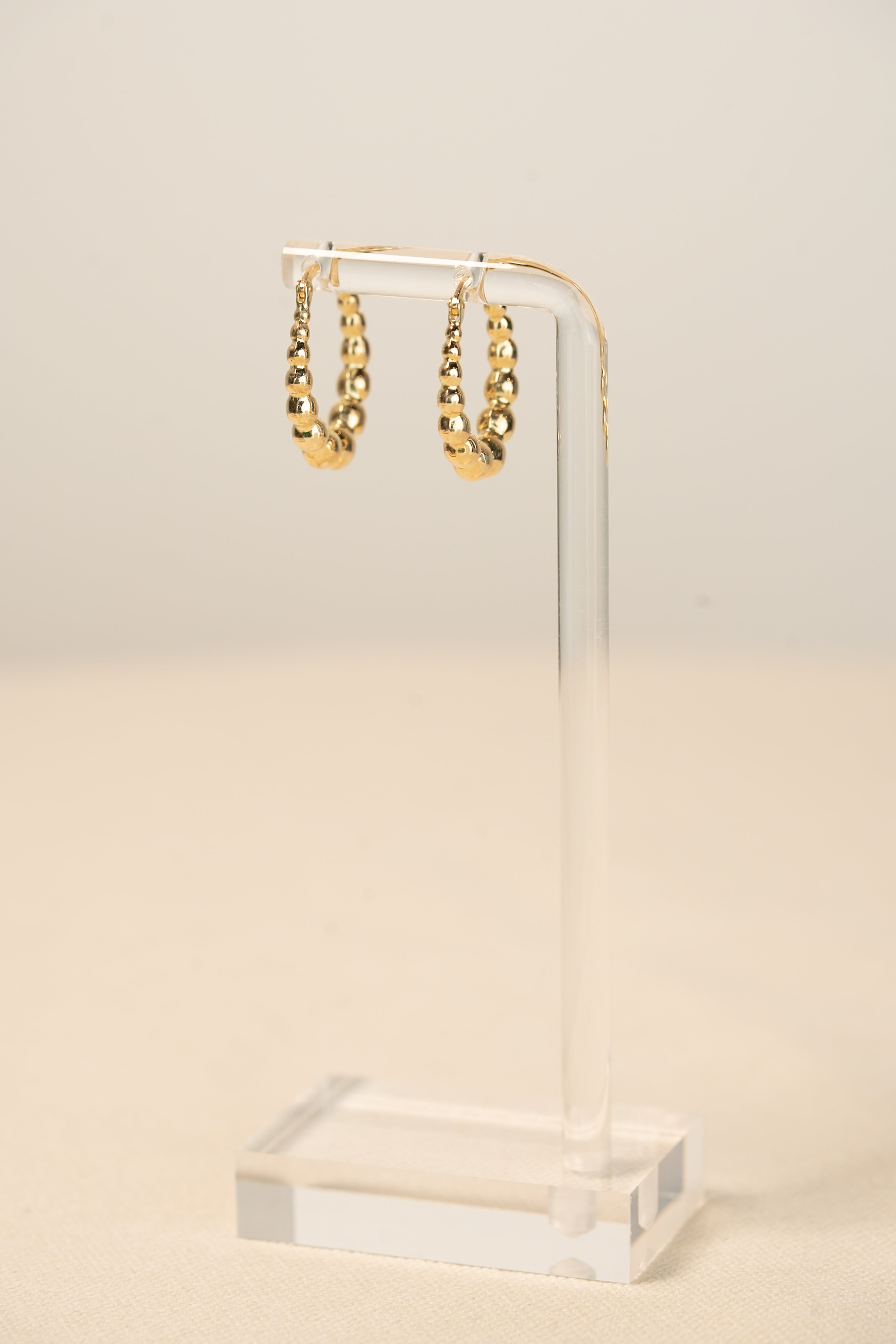 Puff Beaded Earrings