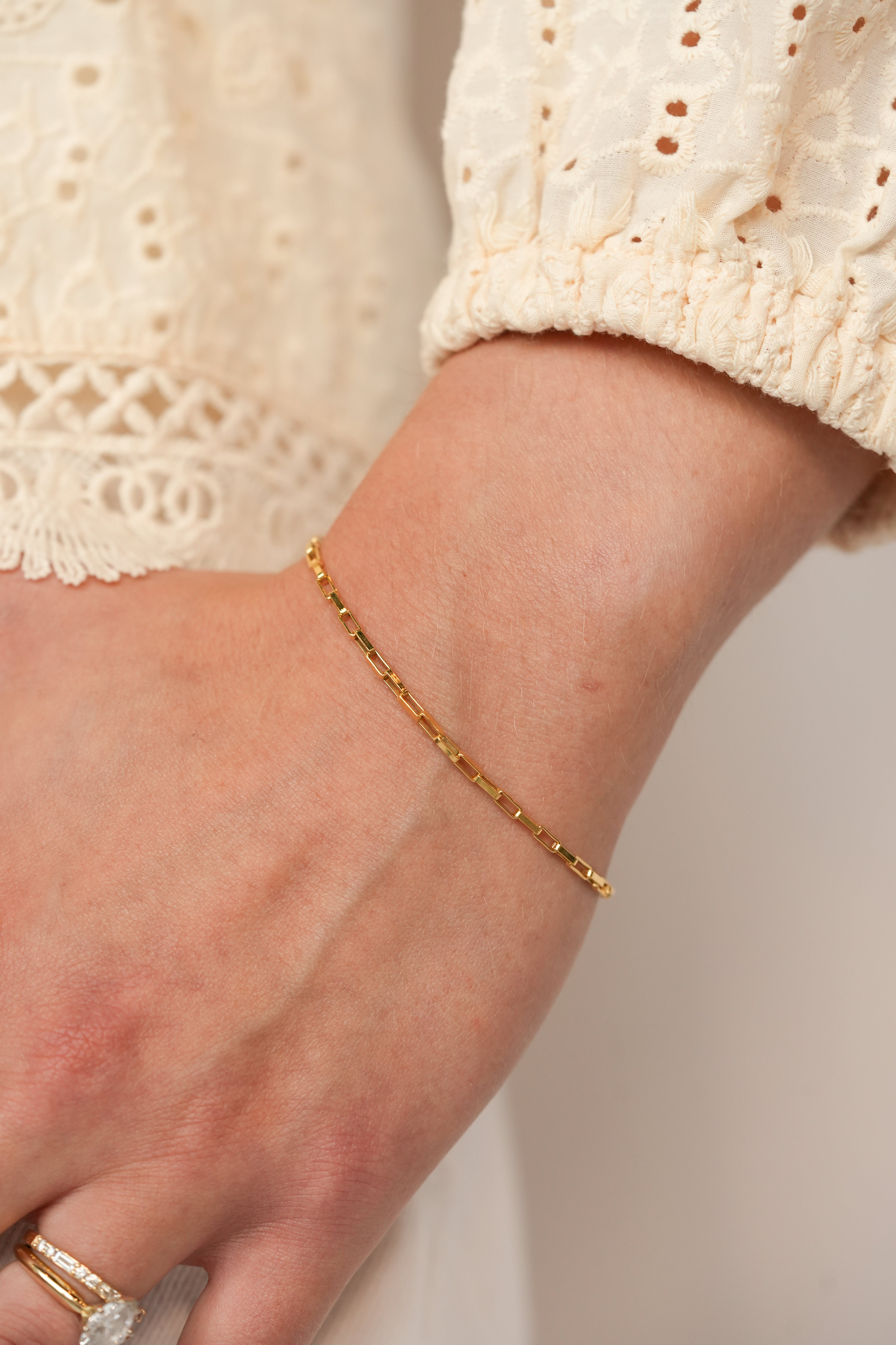 The Block Bracelet - 14K Gold Filled