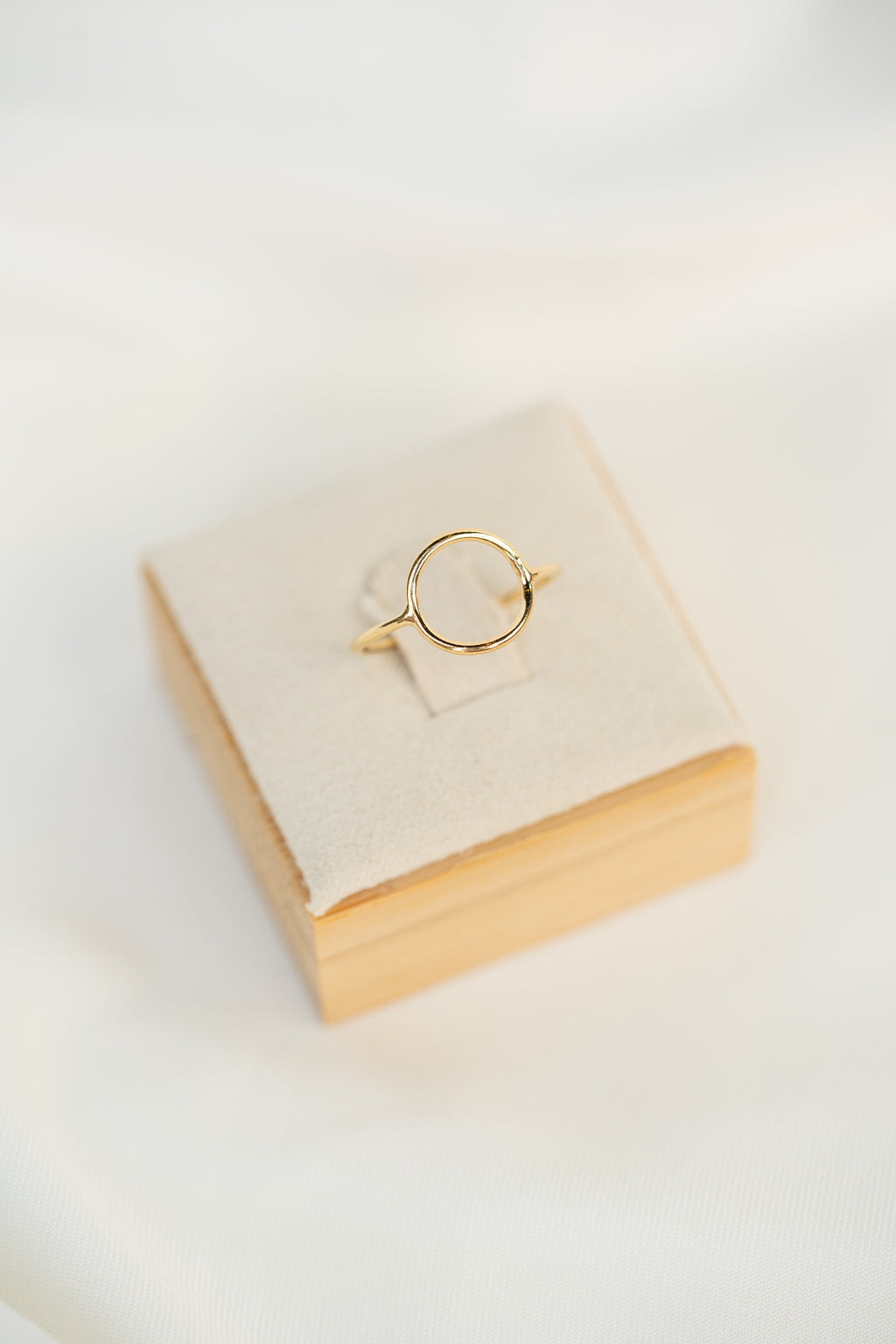 Open Circle Ring - 14K Gold Filled