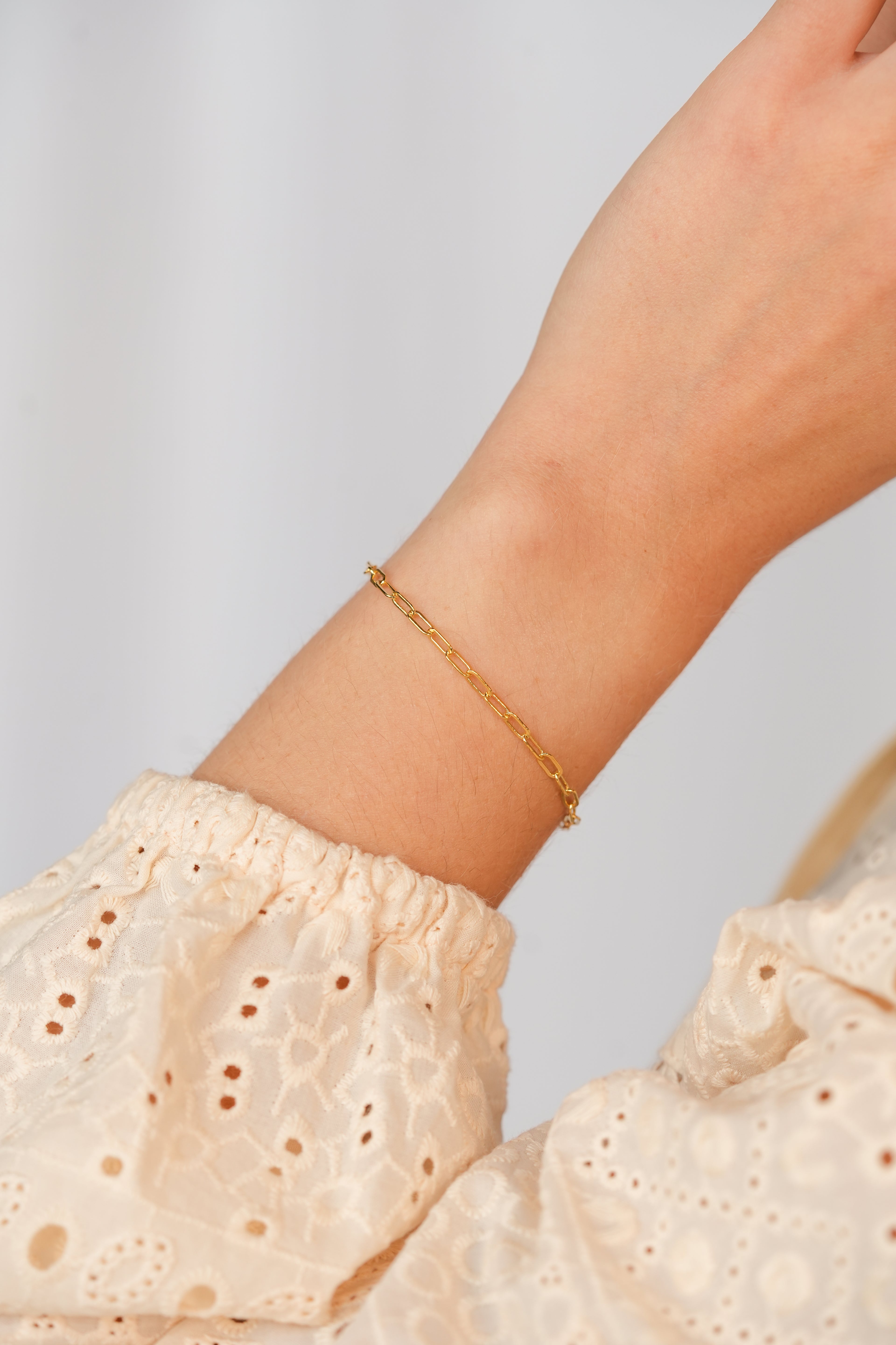 The Skinny Cable Bracelet - 14K Gold Filled