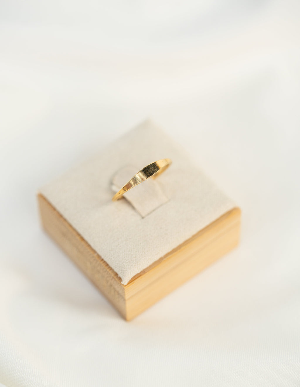 Thin Signet Ring - 14K Gold Filled