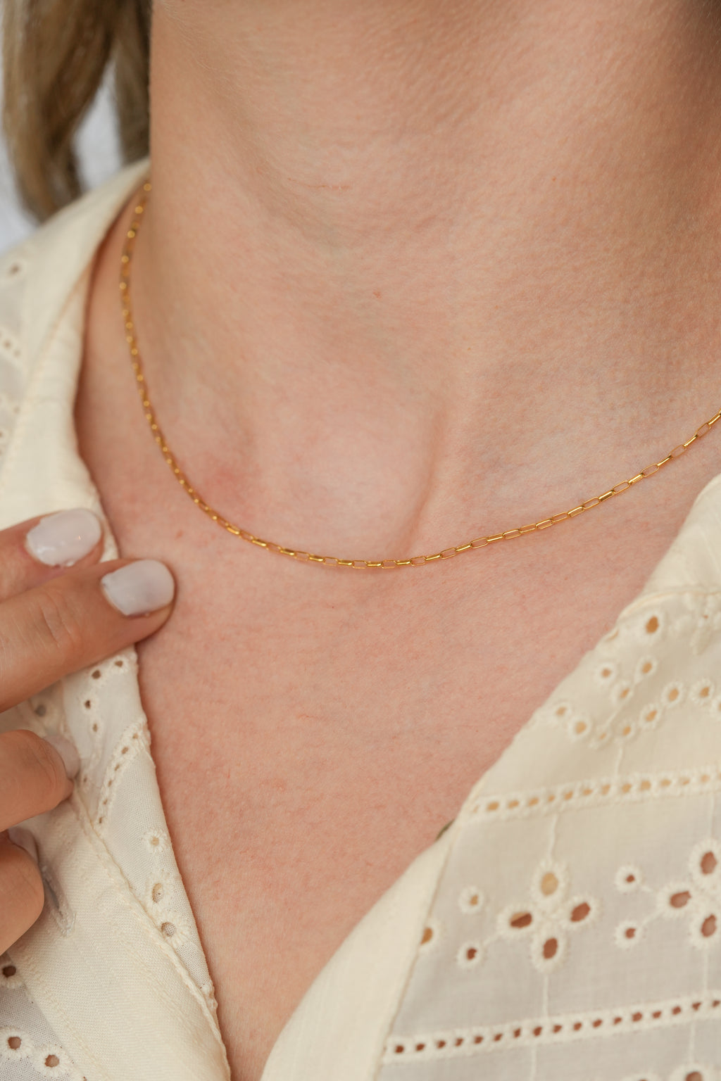 The Tiny Block Necklace