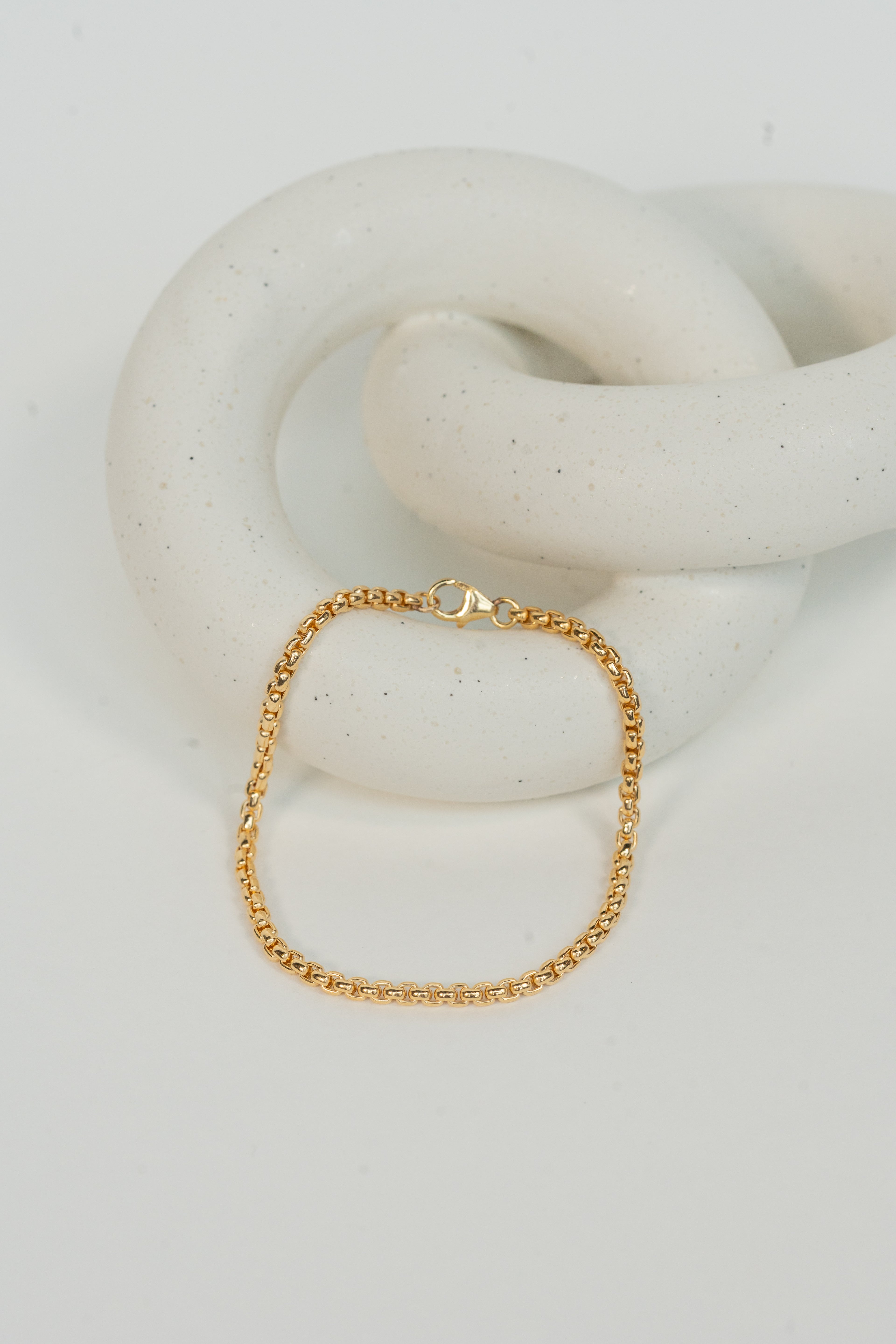 The Box Chain Bracelet - 14K Gold Filled
