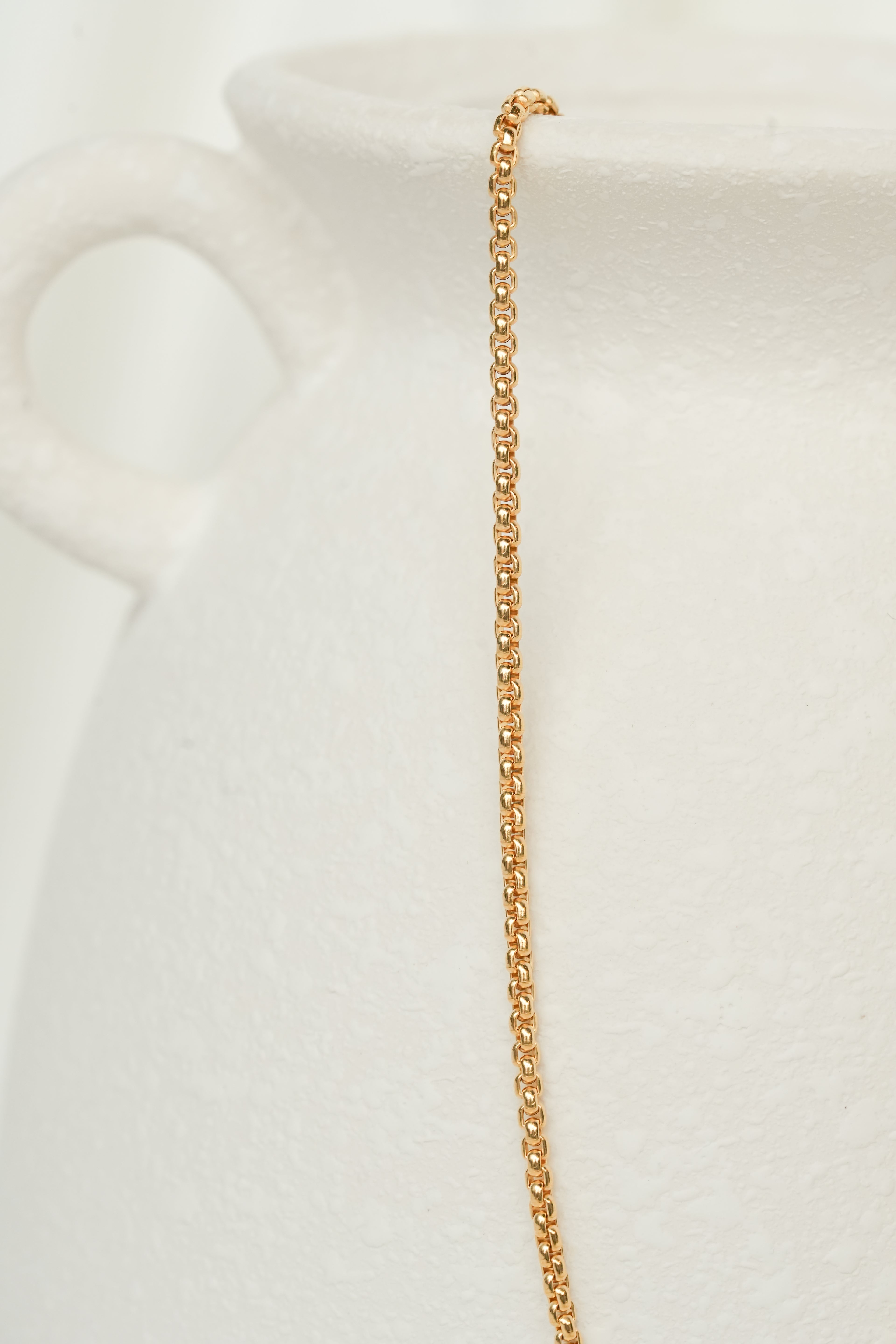 The Box Chain Necklace - 14K Gold Filled