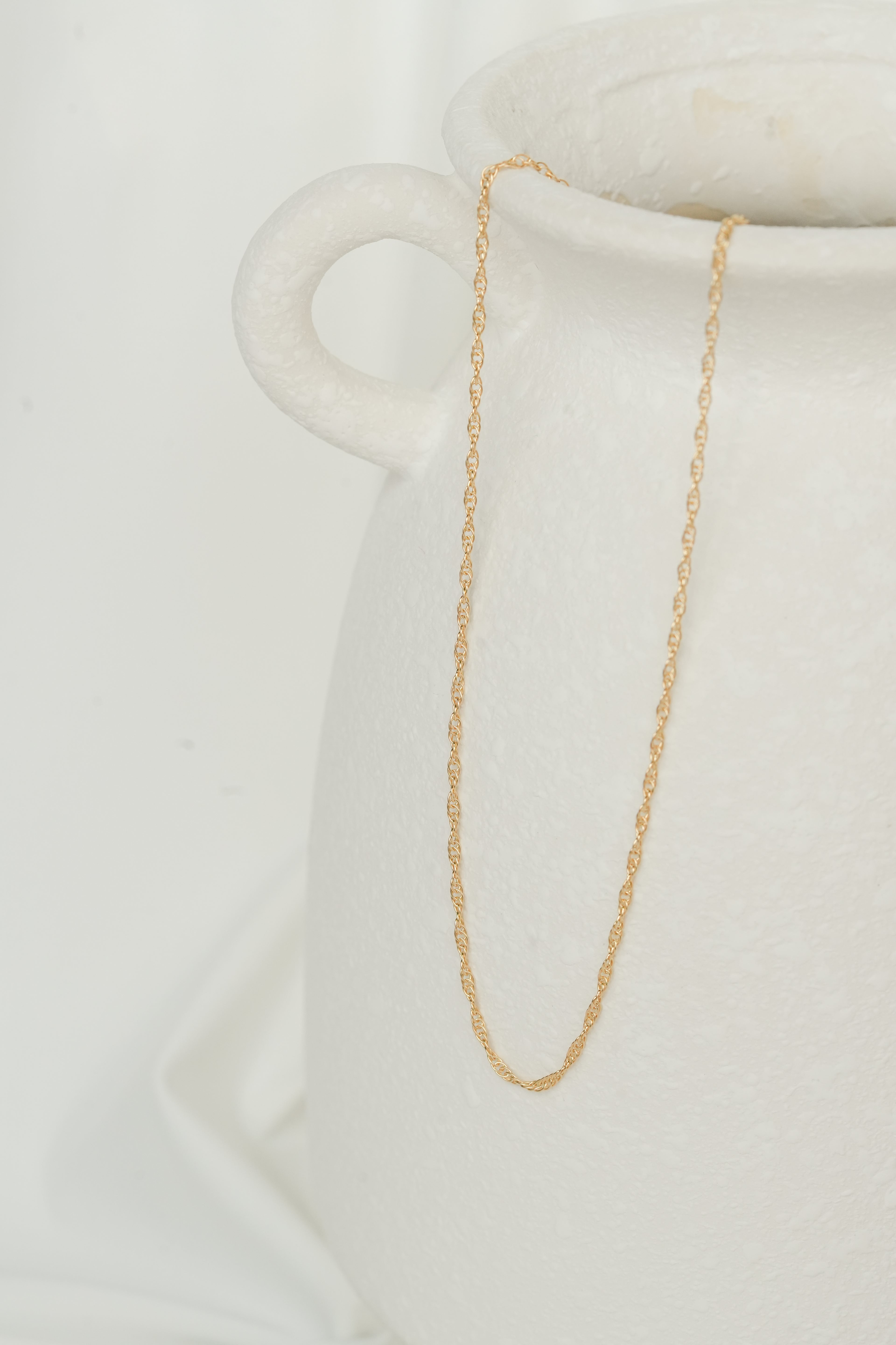 The Double Rope Necklace - 14K Gold Filled