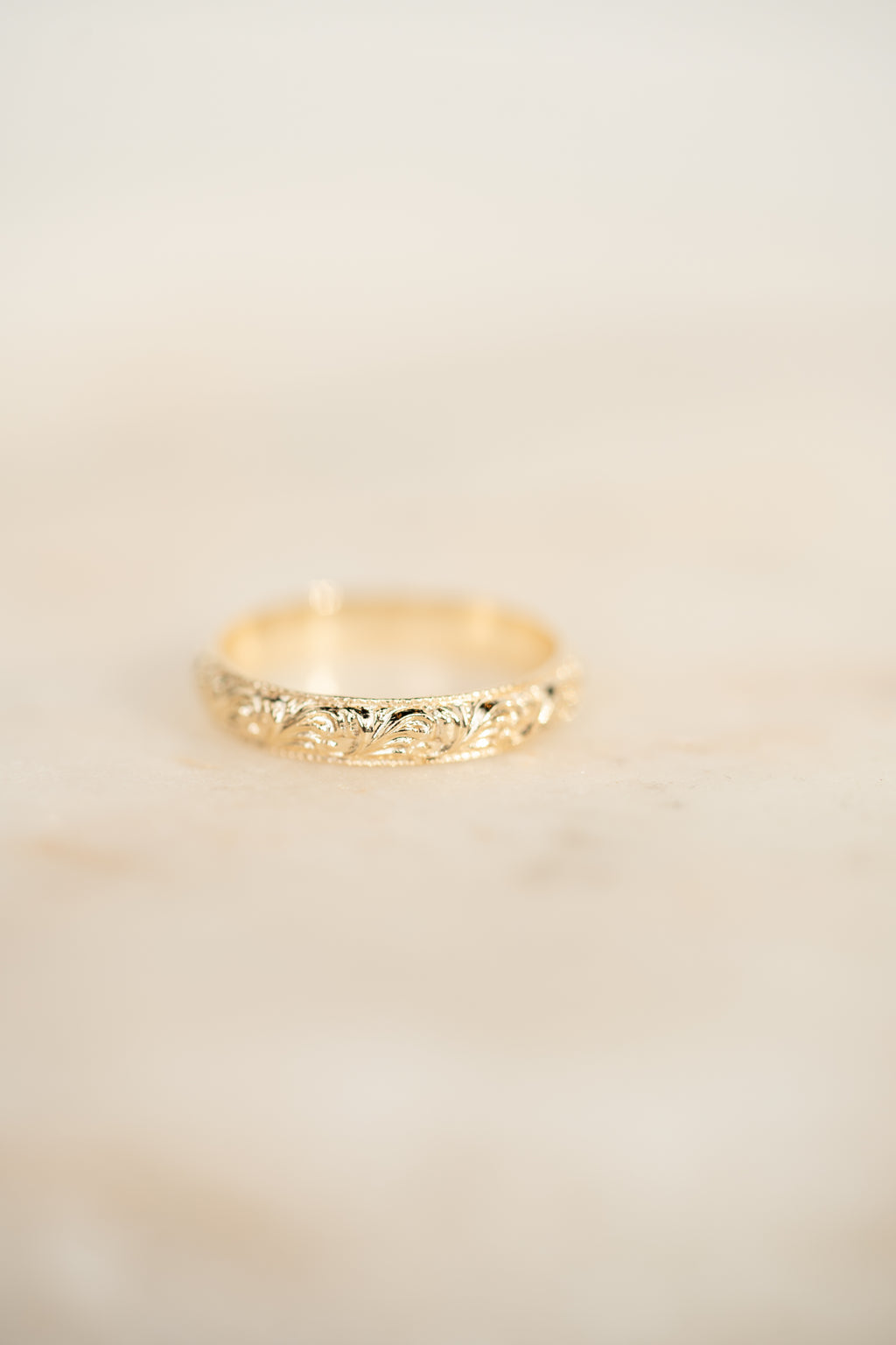 Patterned Band - 14K Gold Filled
