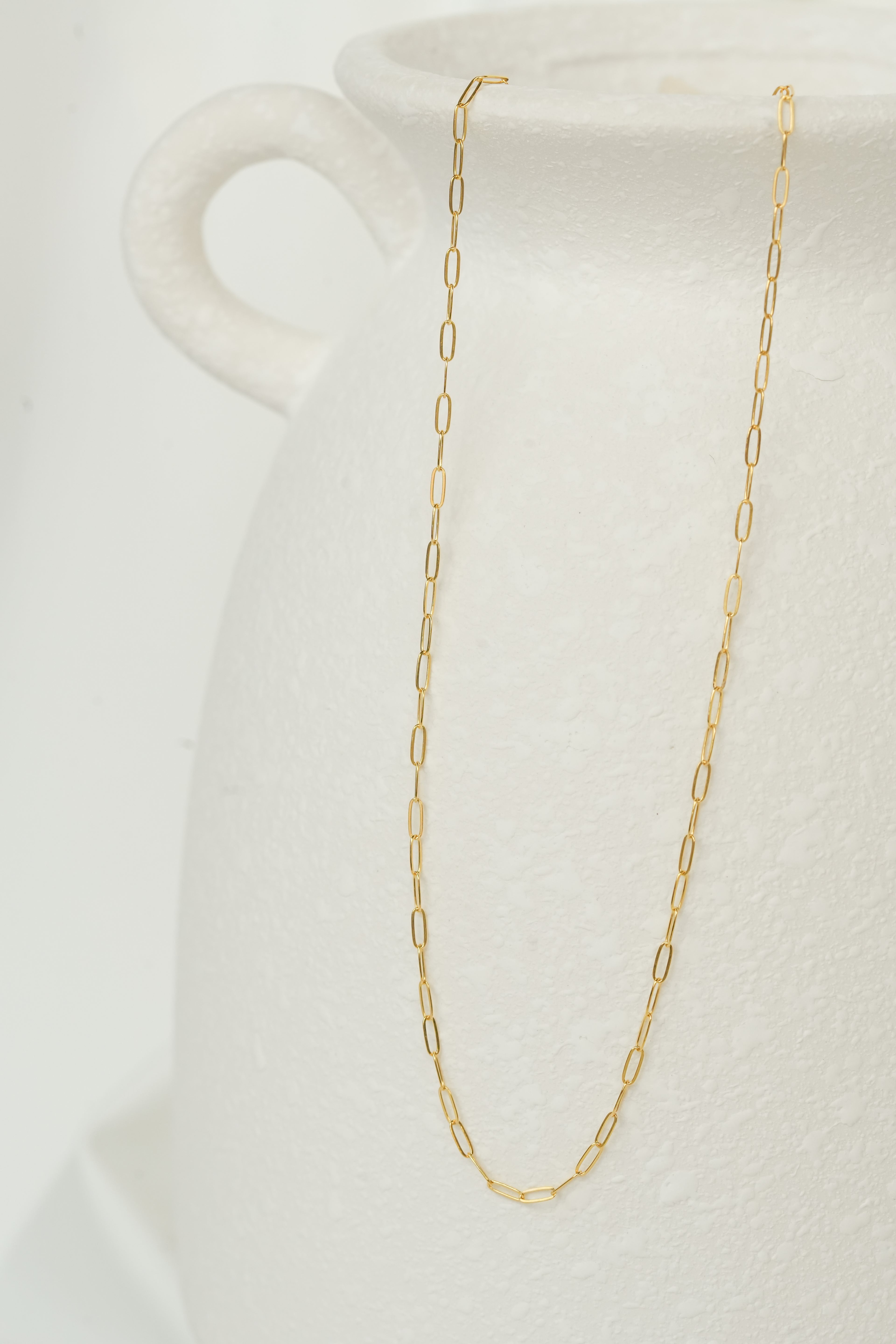 The Skinny Cable Necklace - 14K Gold Filled