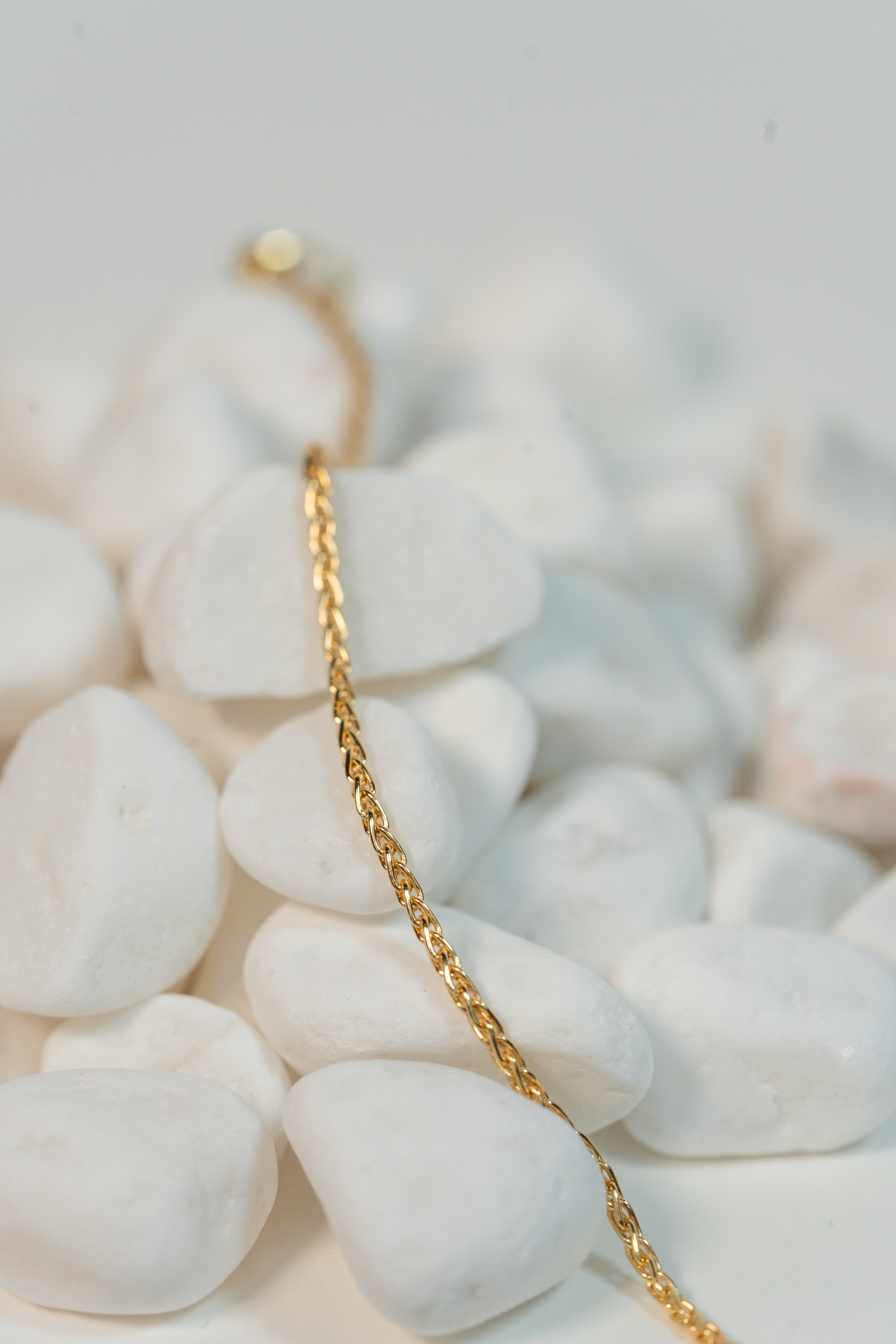 The Skinny Gold Wheat Bracelet - 14K Gold Filled