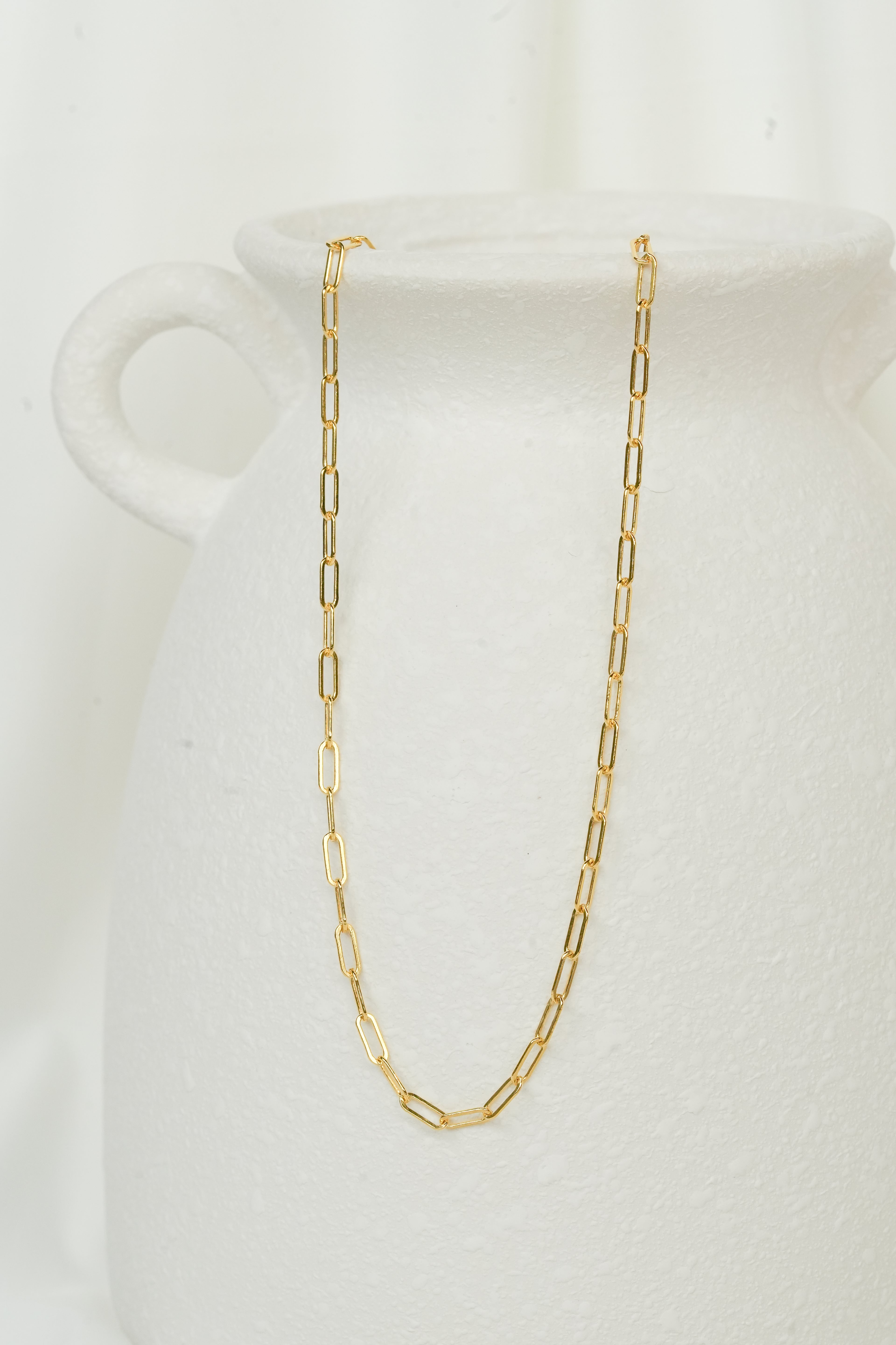 The Thick Cable Necklace - 14K Gold Filled