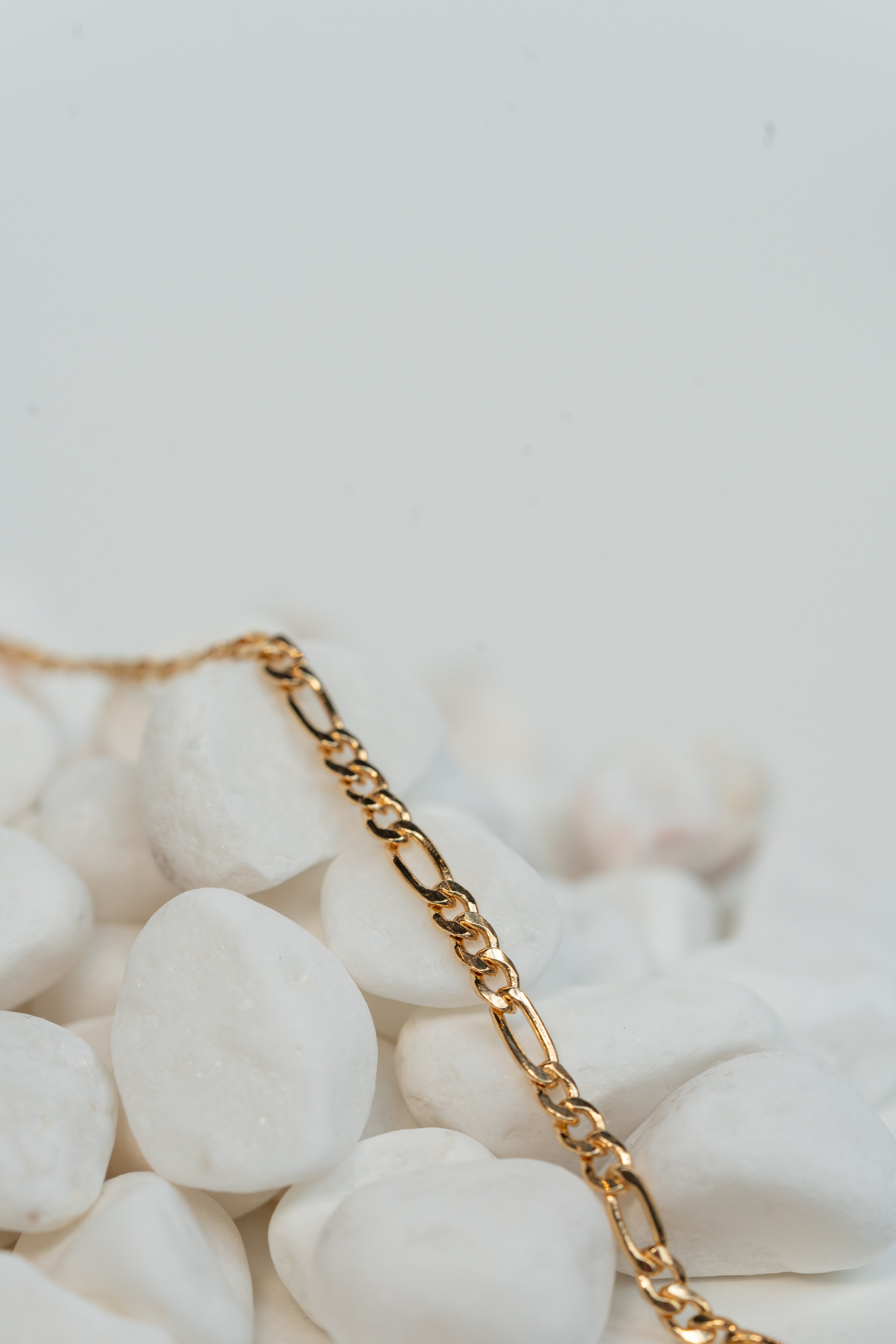 The Thick Figaro Bracelet - 14K Gold Filled