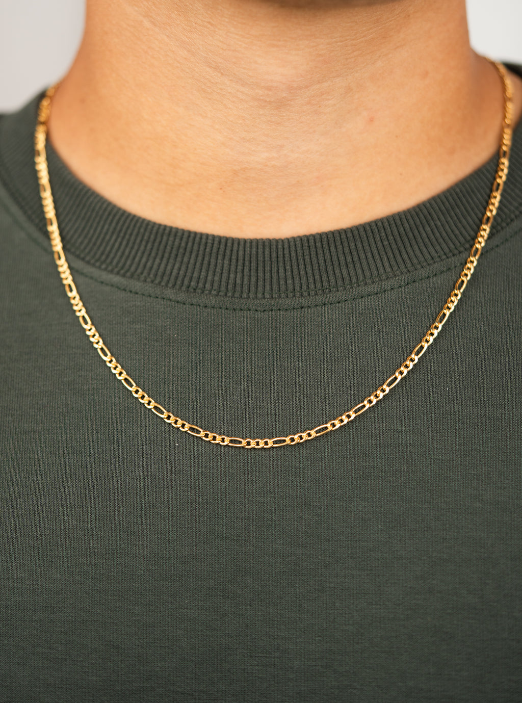 Men's Thick Figaro Necklace