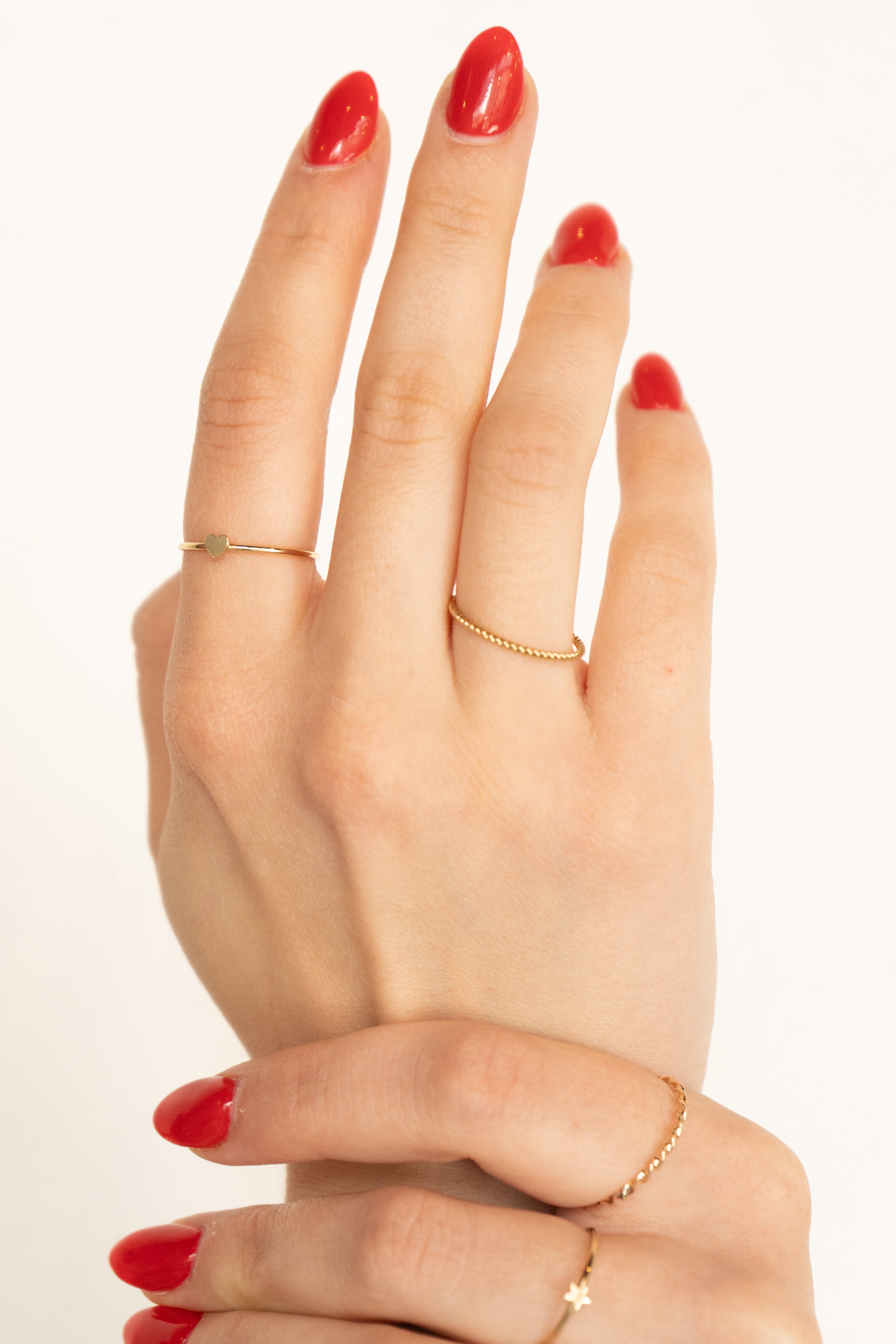 Twist Wire Stackable Ring