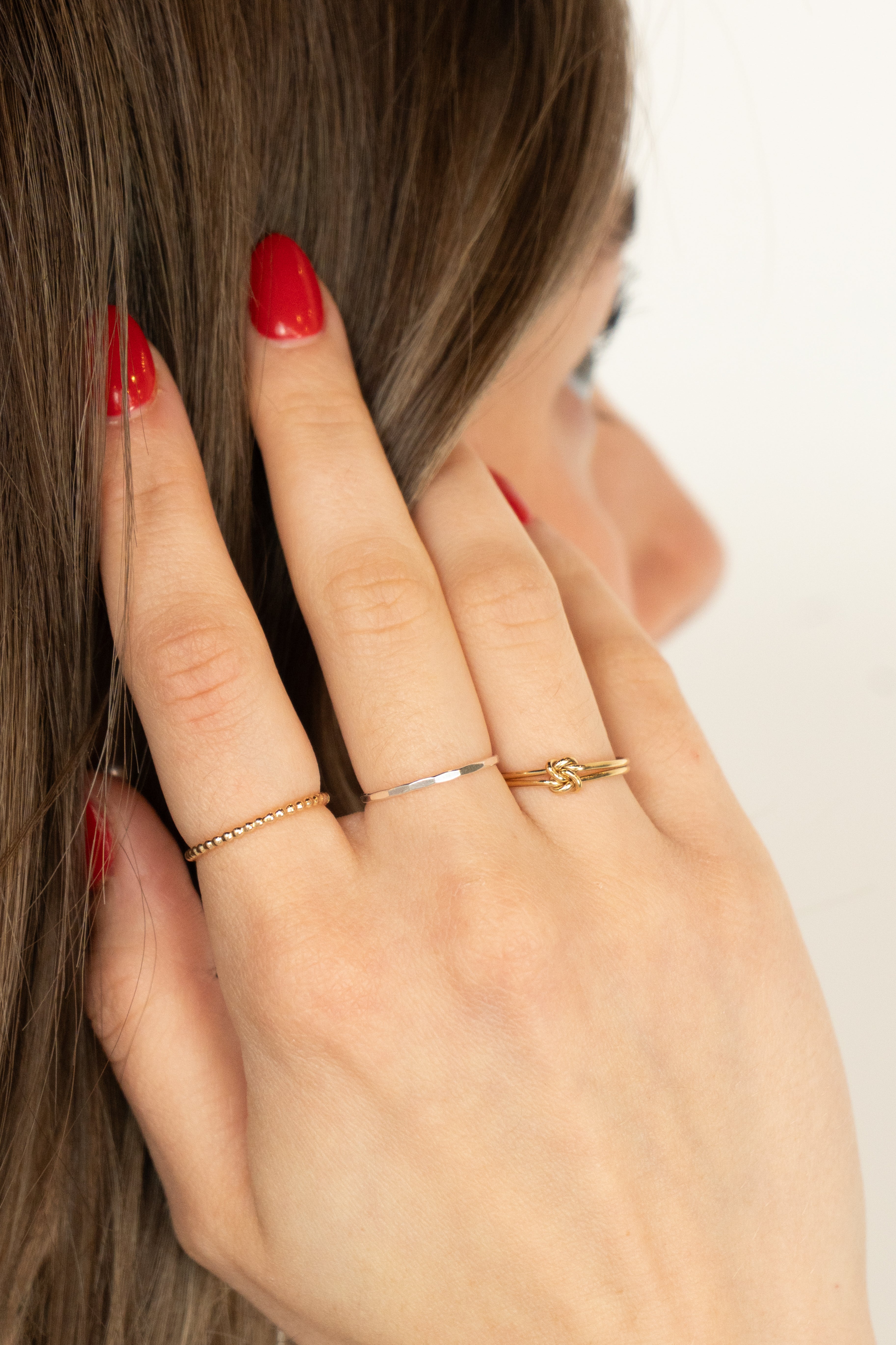 Double Love Knot Ring