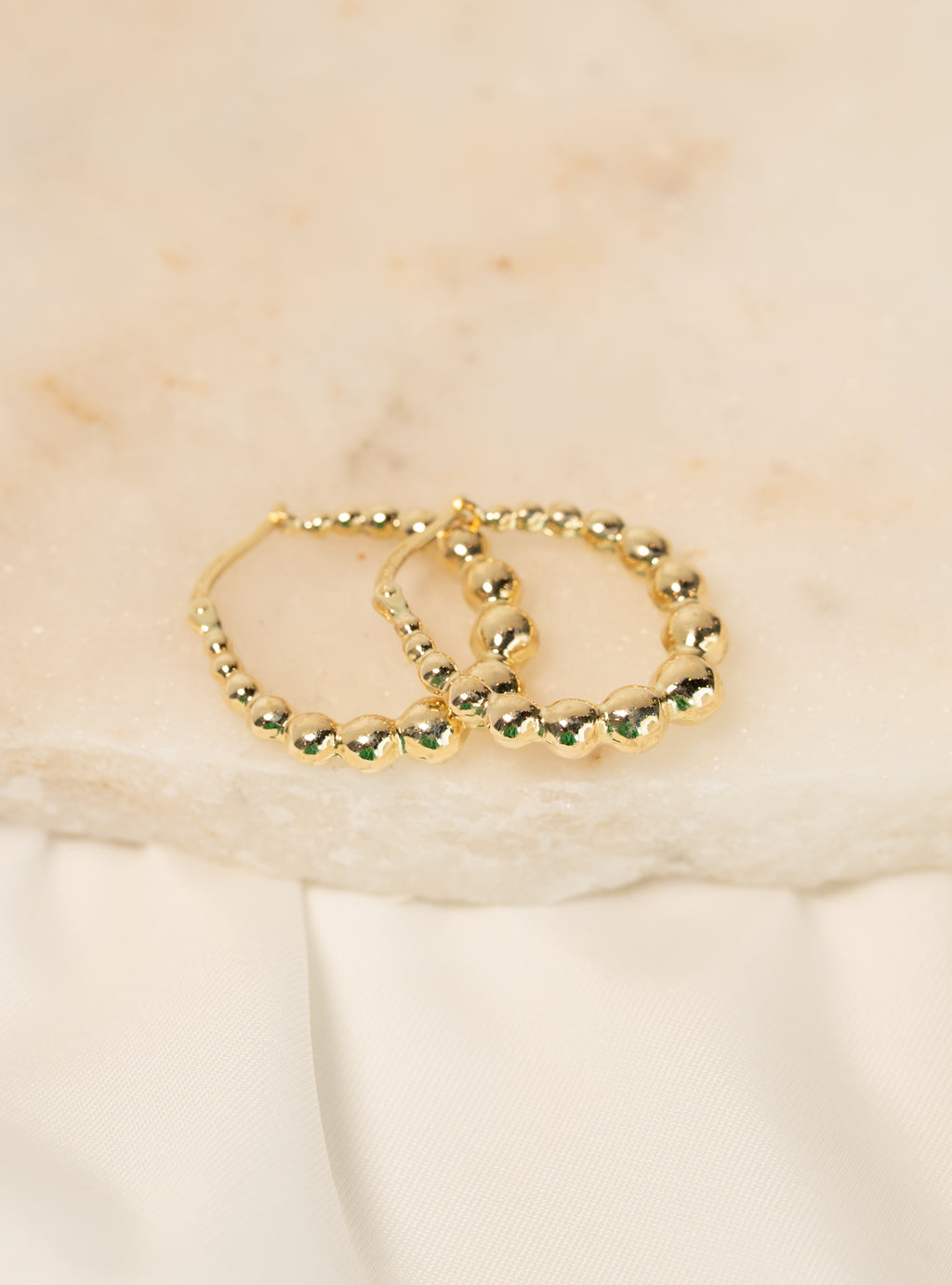 Puff Beaded Earrings