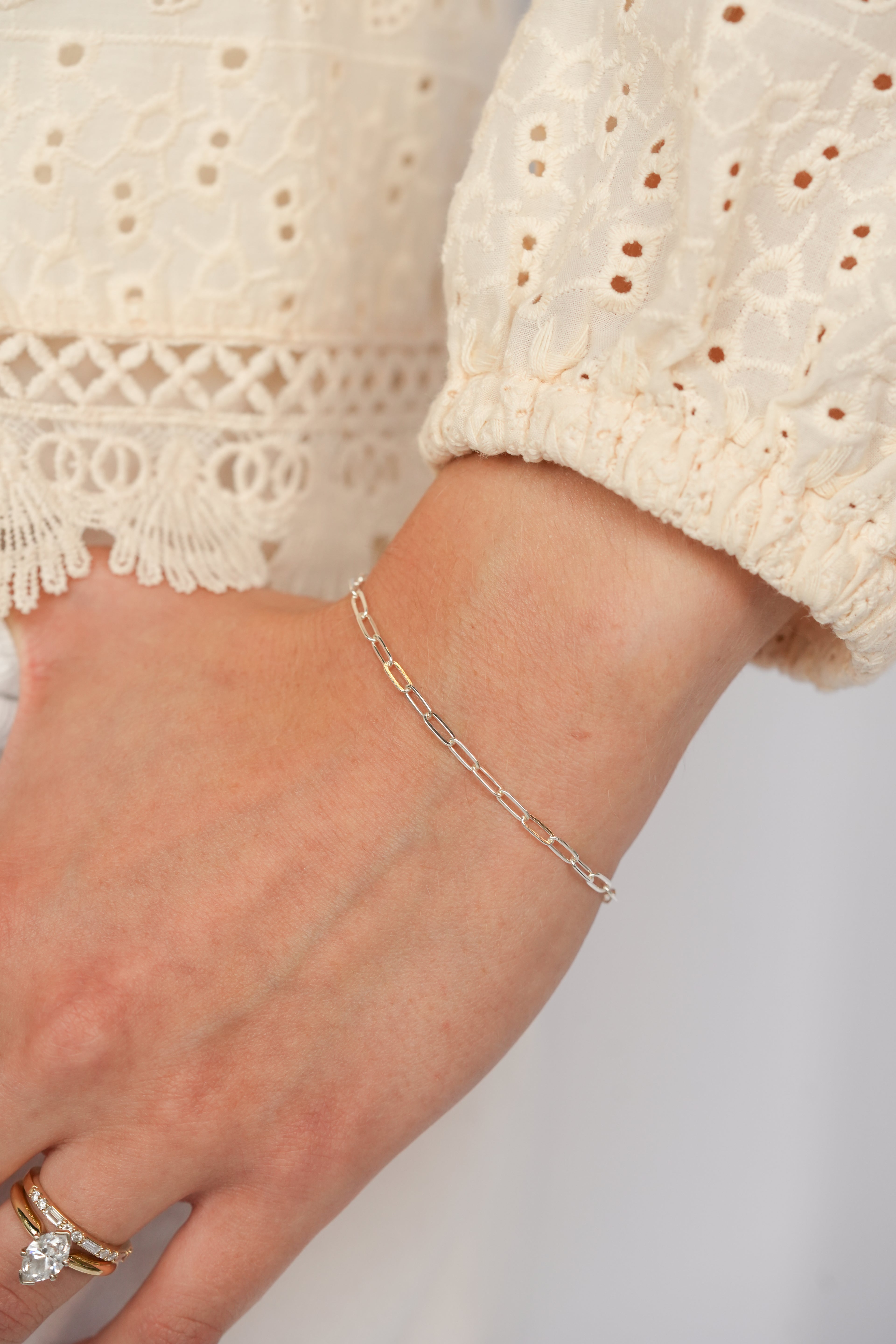 The Cable Chain Bracelet - Sterling Silver