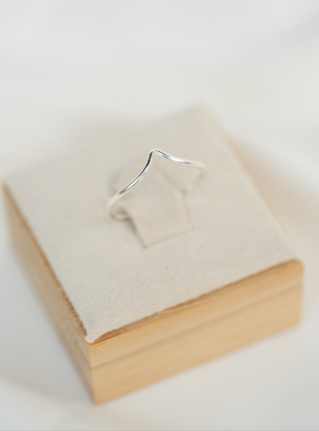 Chevron Ring - Sterling Silver