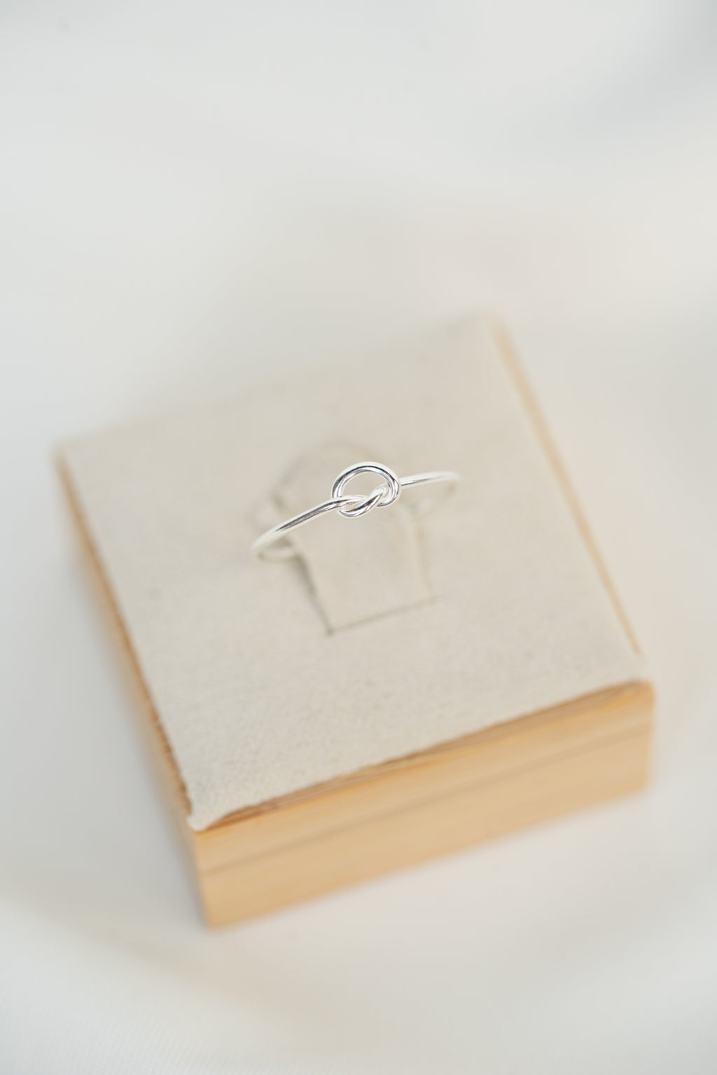 Double Love Knot Ring - Sterling Silver