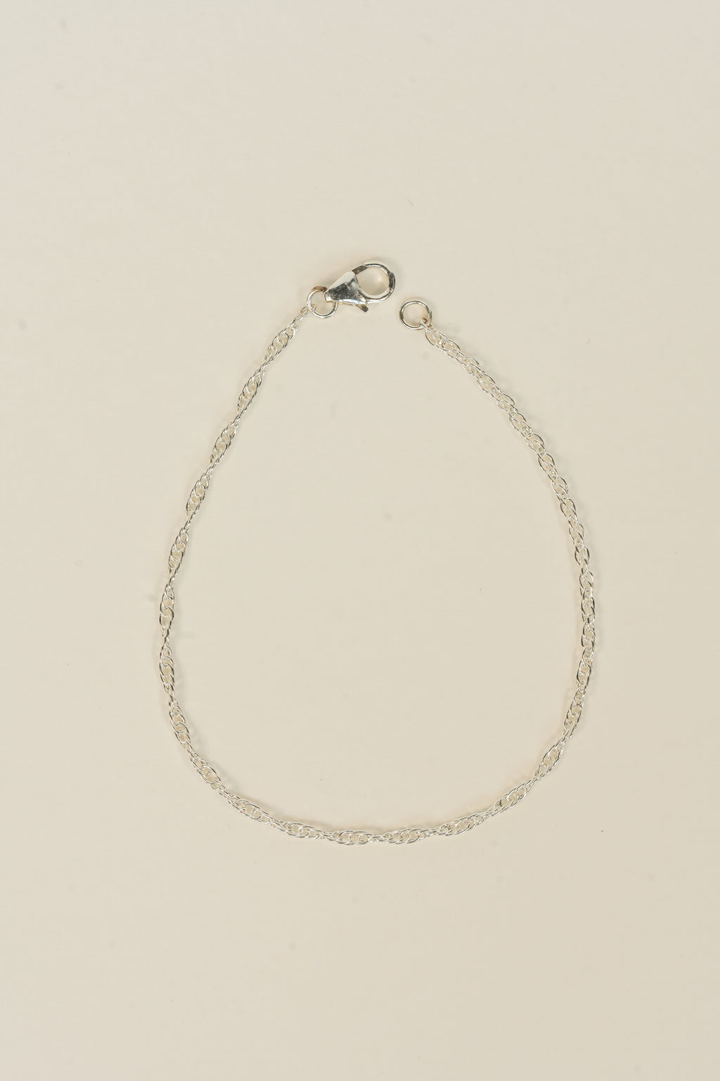 The Double Rope Bracelet - Sterling Silver