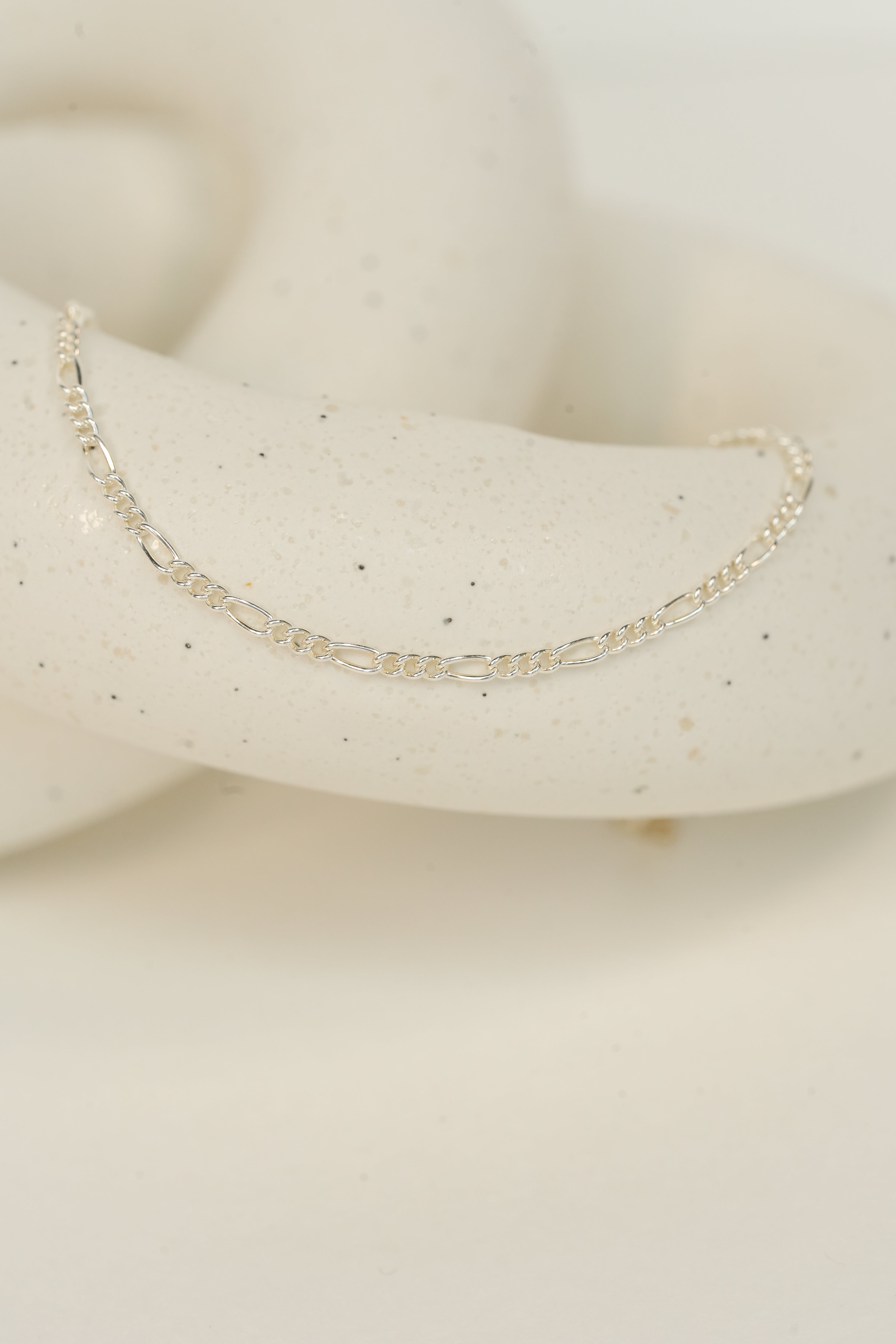 The Figaro Bracelet - Sterling Silver