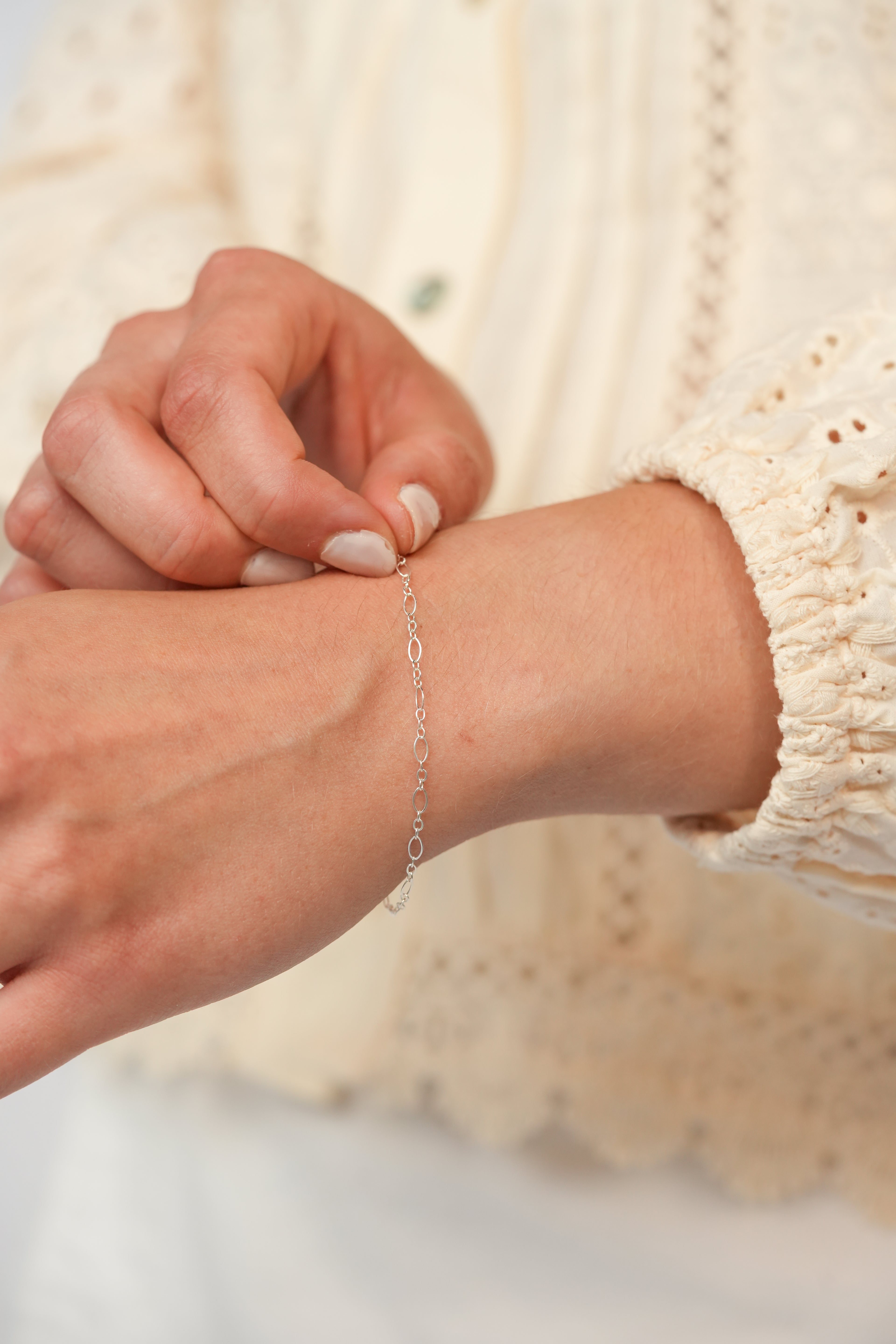 The Long & Short Bracelet - Sterling Silver