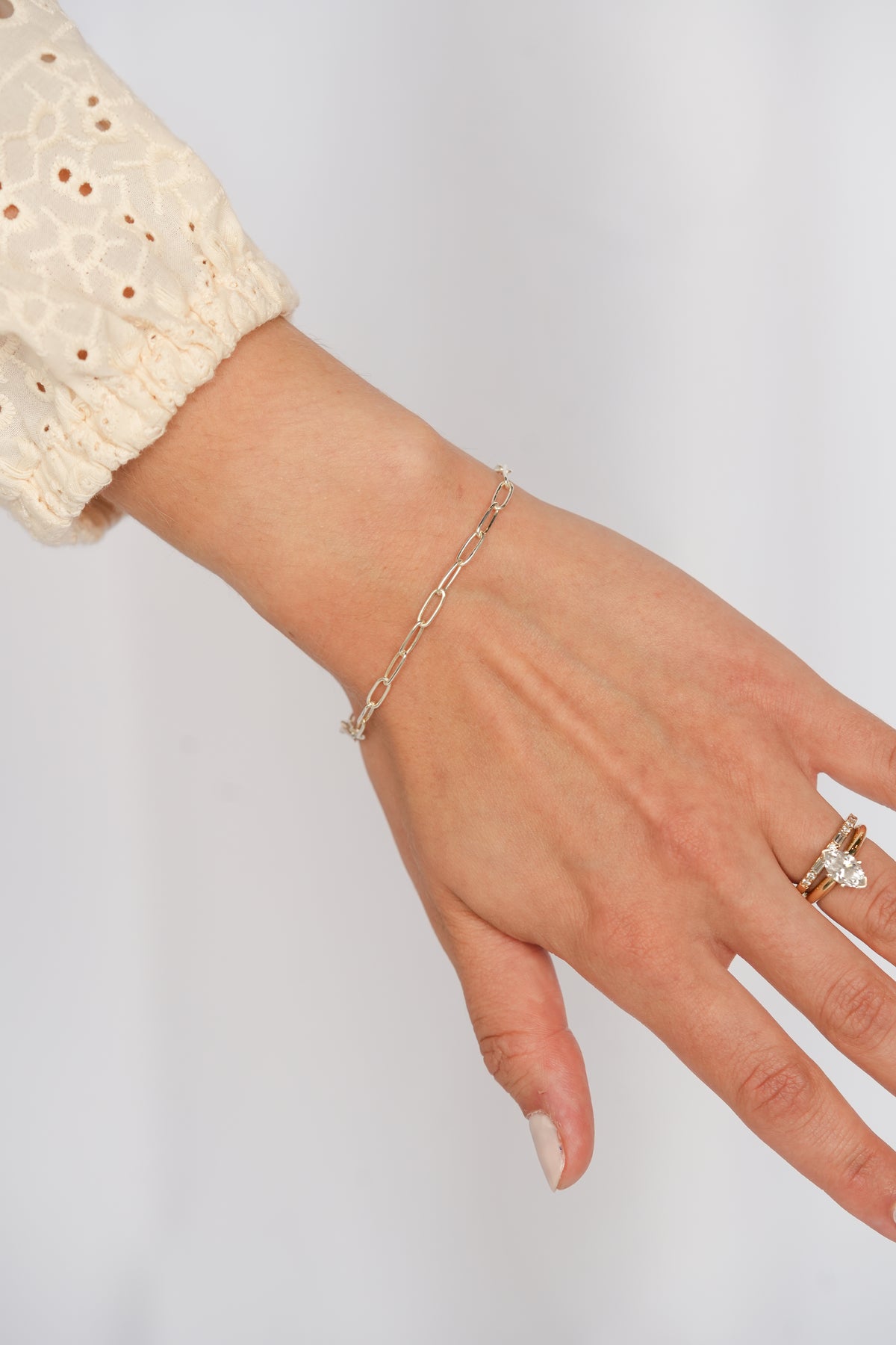 The Thick Cable Bracelet