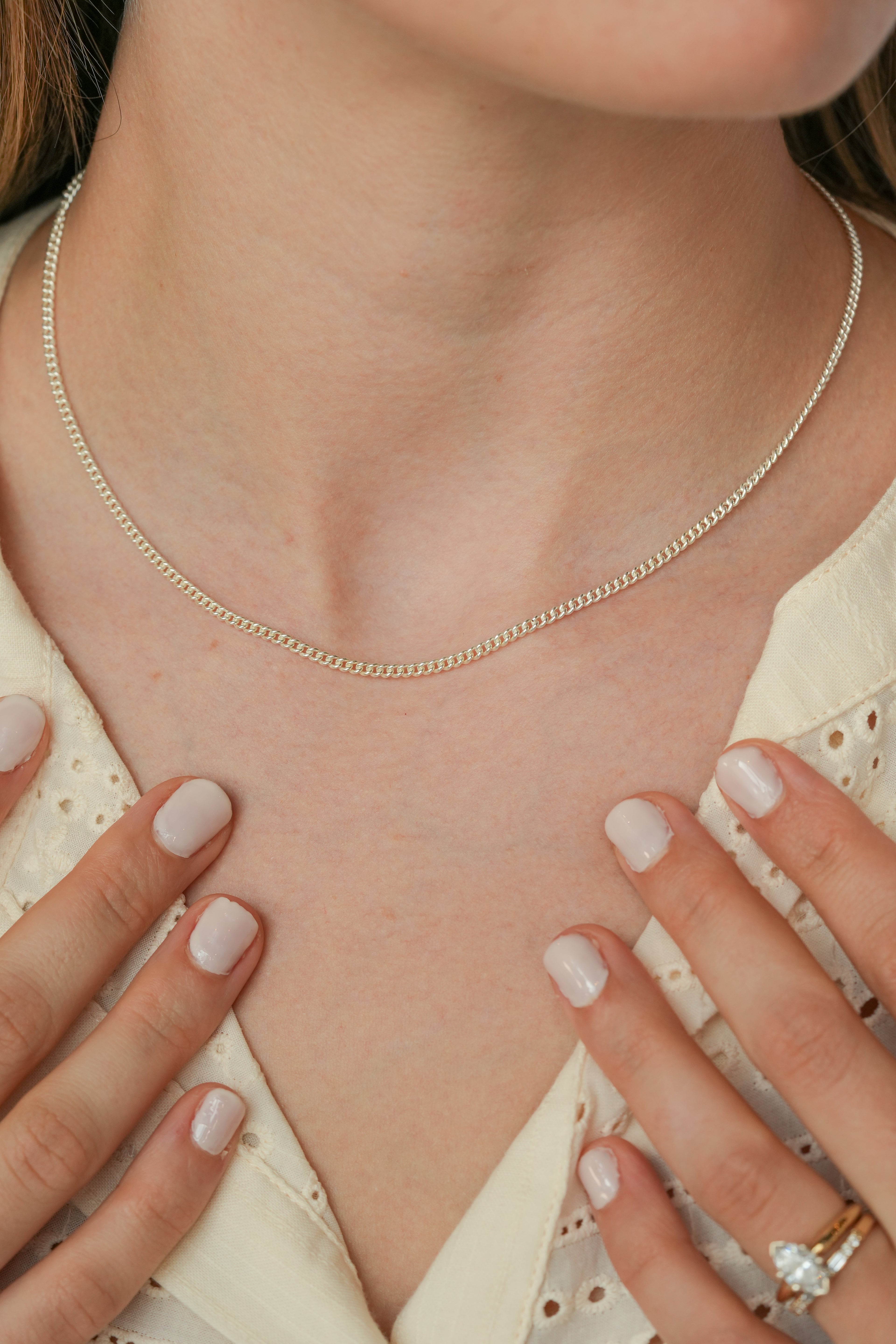 The Verona Necklace - Sterling Silver