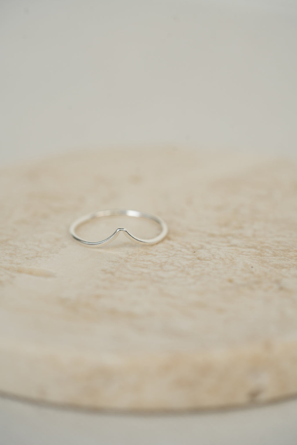 Chevron Ring - Sterling Silver