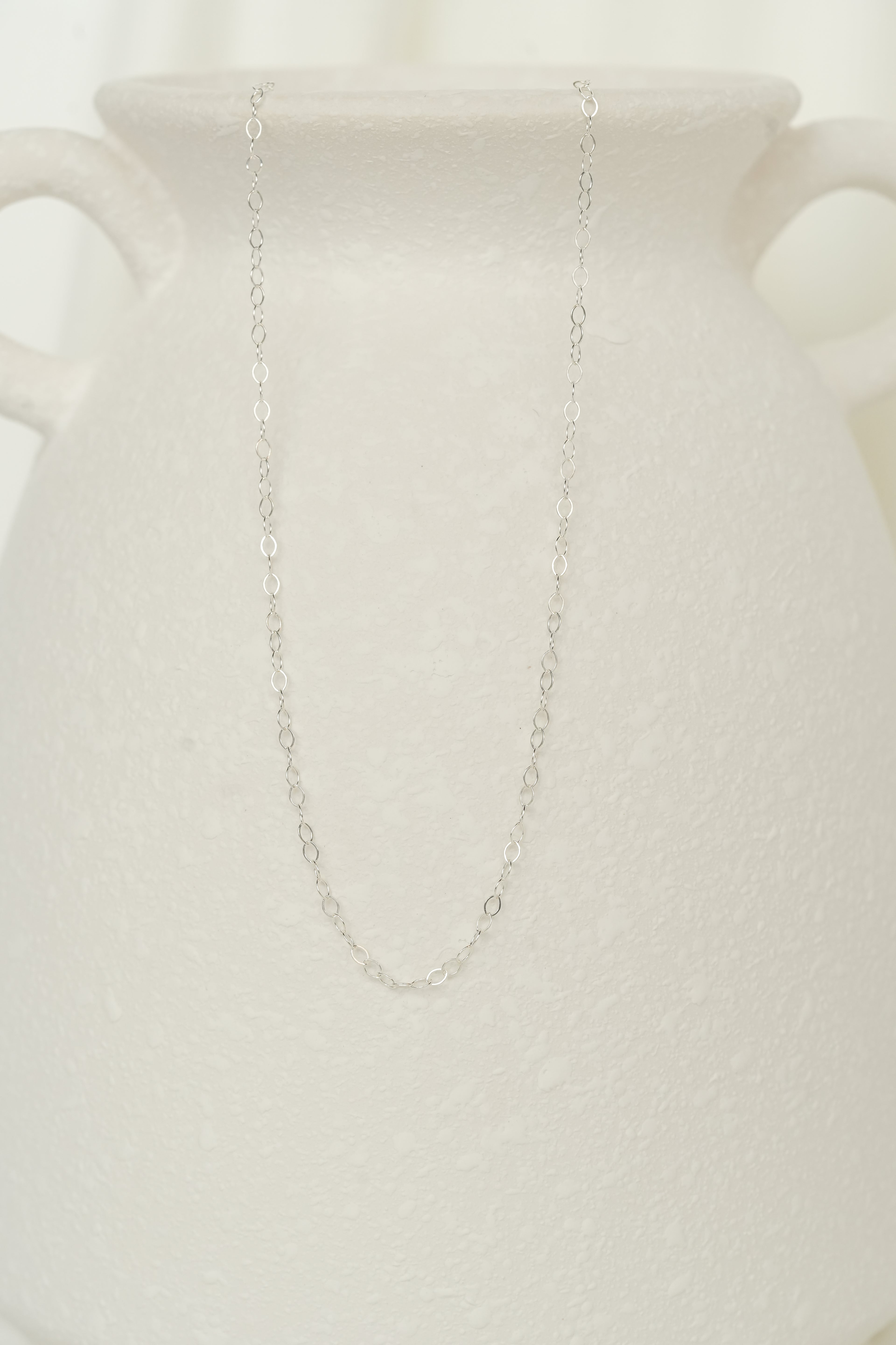 The Classic Cut Necklace - Sterling Silver