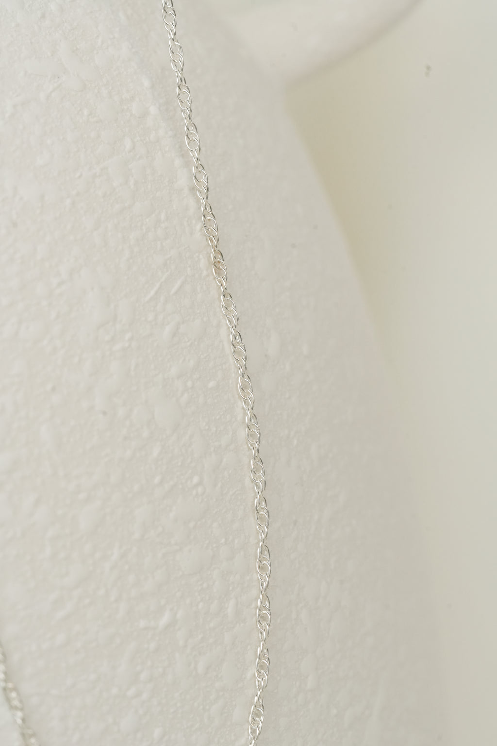 The Double Rope Necklace - Sterling Silver