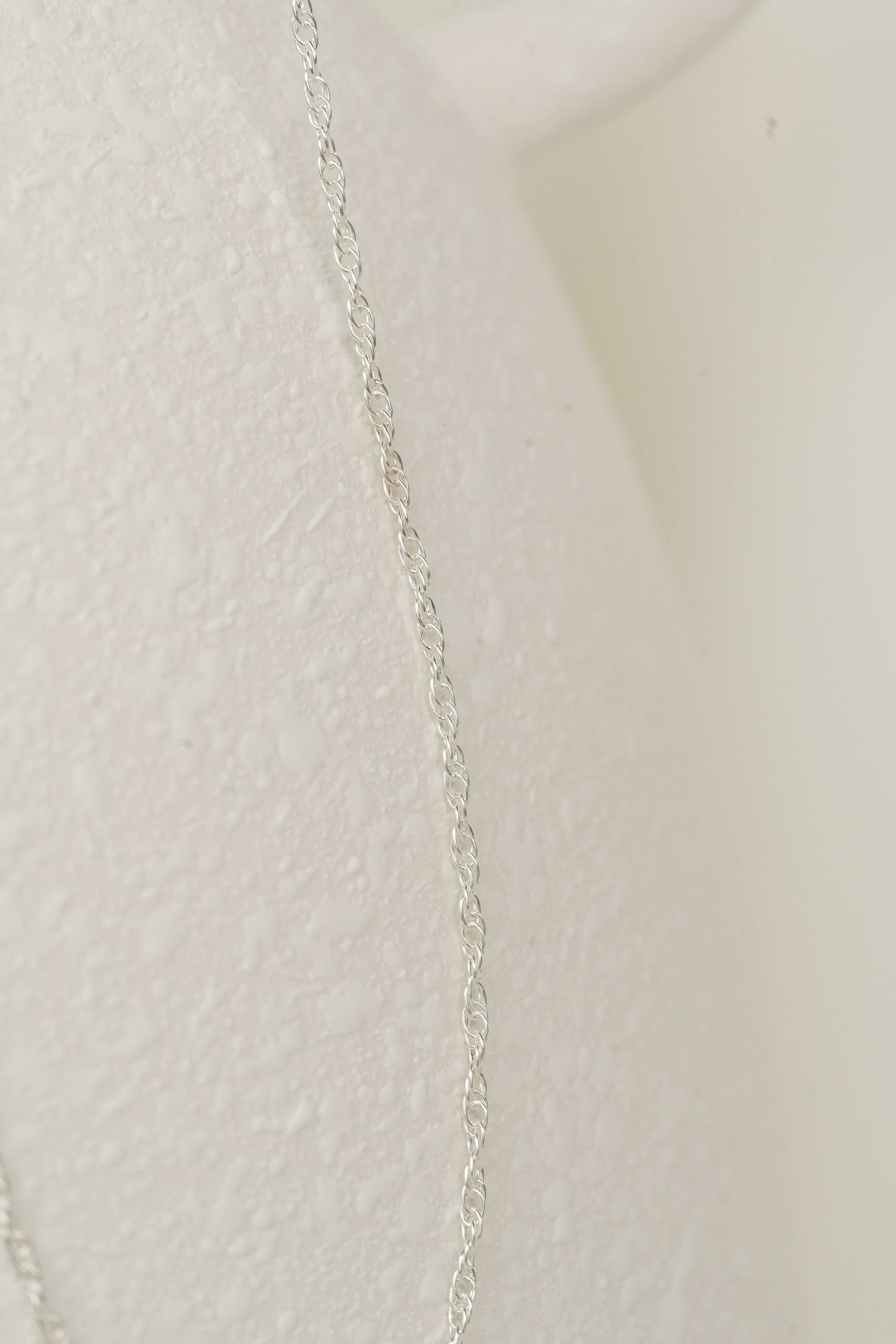 The Double Rope Necklace - Sterling Silver