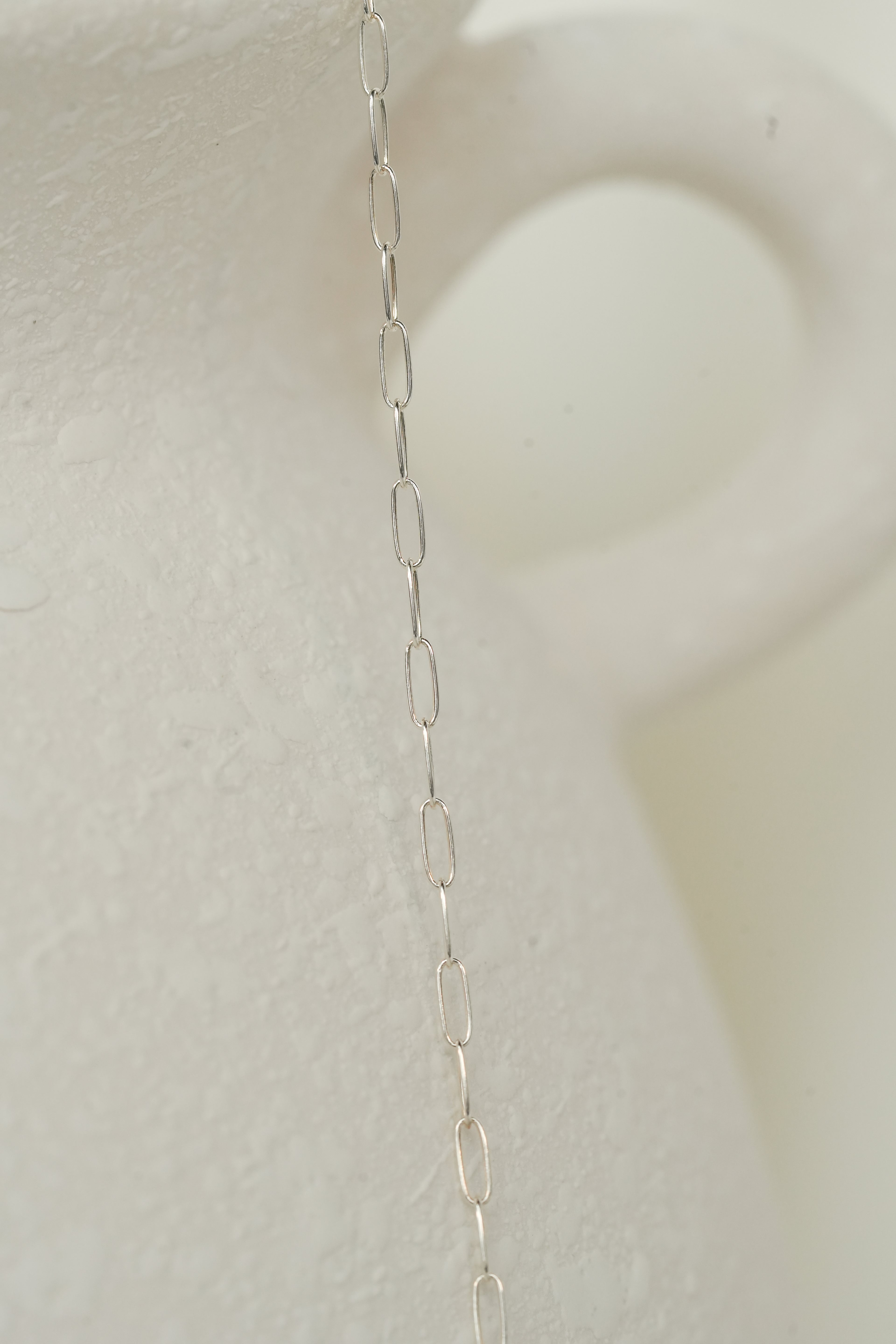 The Skinny Cable Necklace - Sterling Silver
