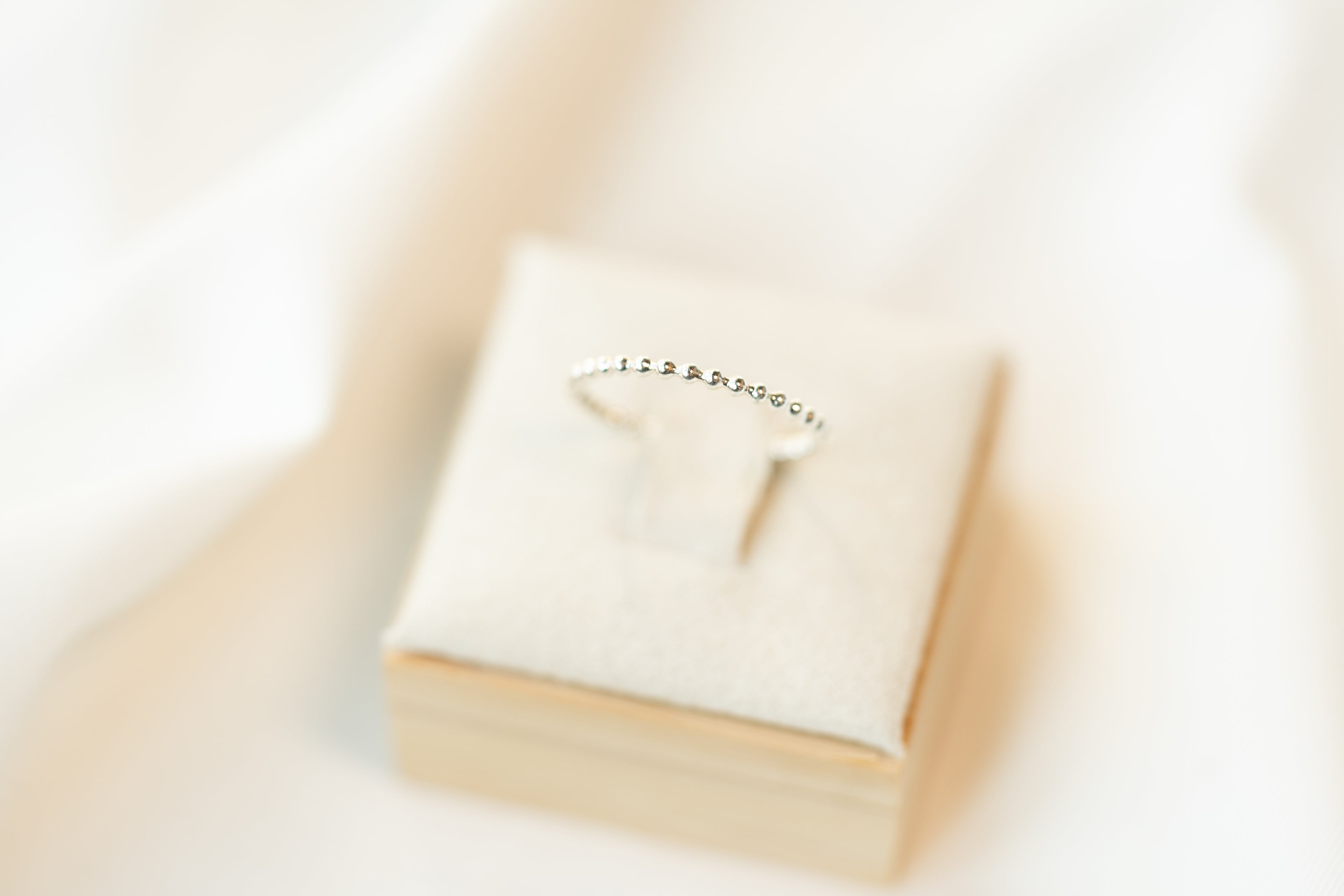 Thin Beaded Ring